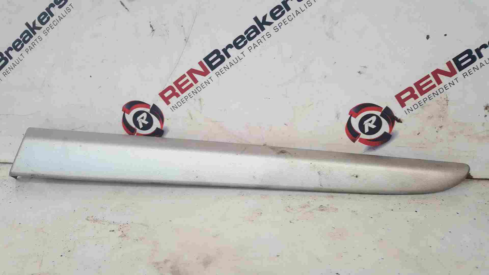 Renault Clio MK3 Sport 2005-2012 Passenger NSR Rear Moulding Bump Silver