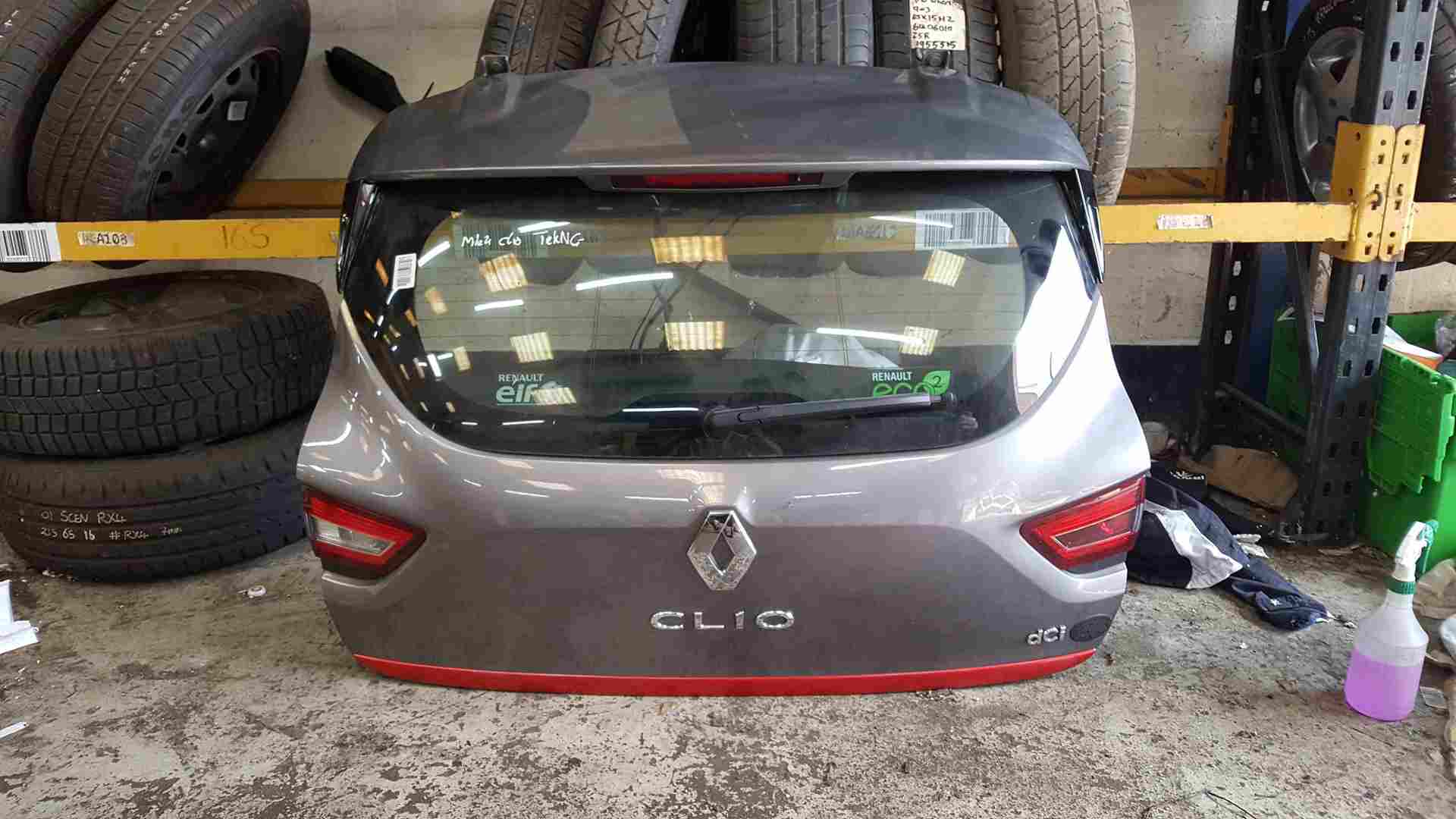 Renault Clio MK4 2012-2017 Rear Boot Tailgate Grey TEKNG