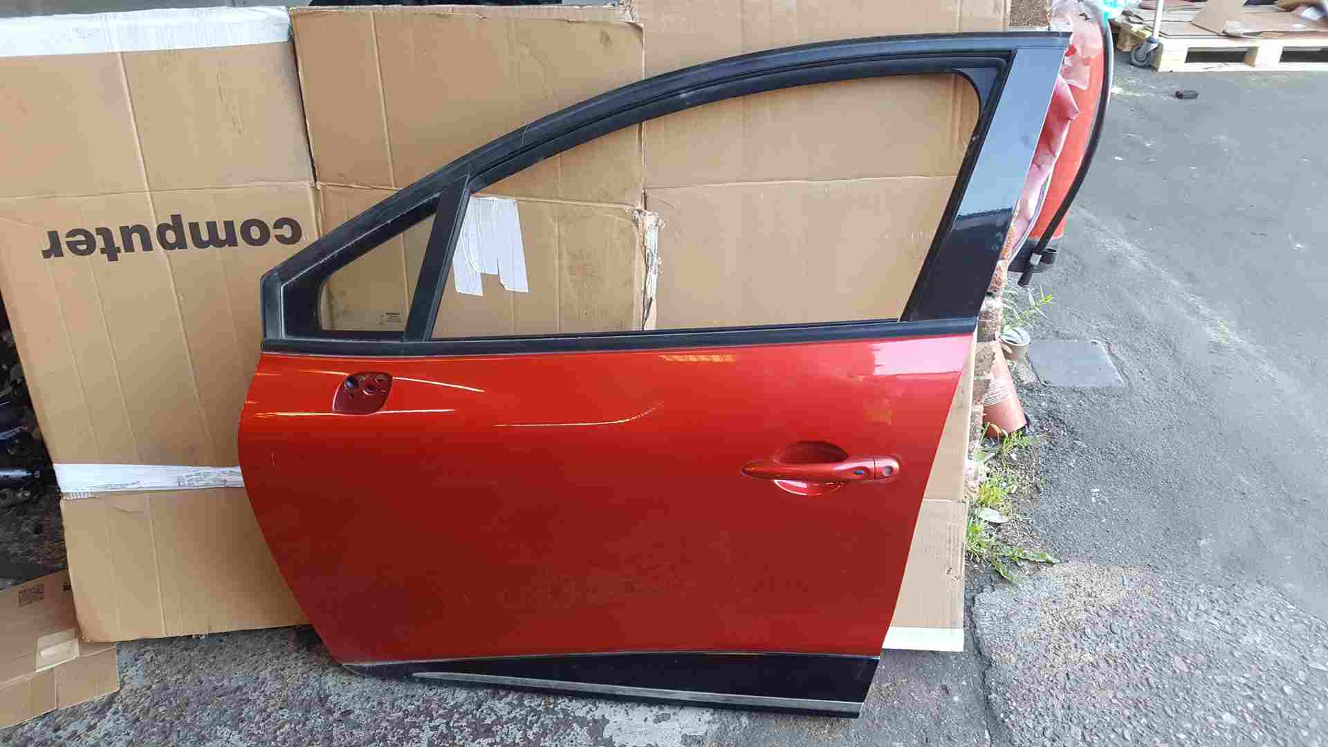 Thumb 2 Renault Clio MK4 2012-2018 Passenger NSF Front Door RED Tennp 5Door