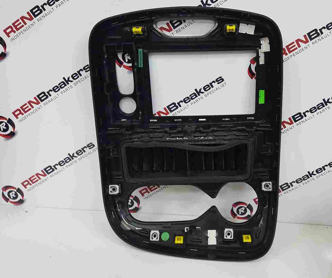Renault Clio MK4 2012-2018 Sat Nav Heater Display Centre Surround Gloss Black