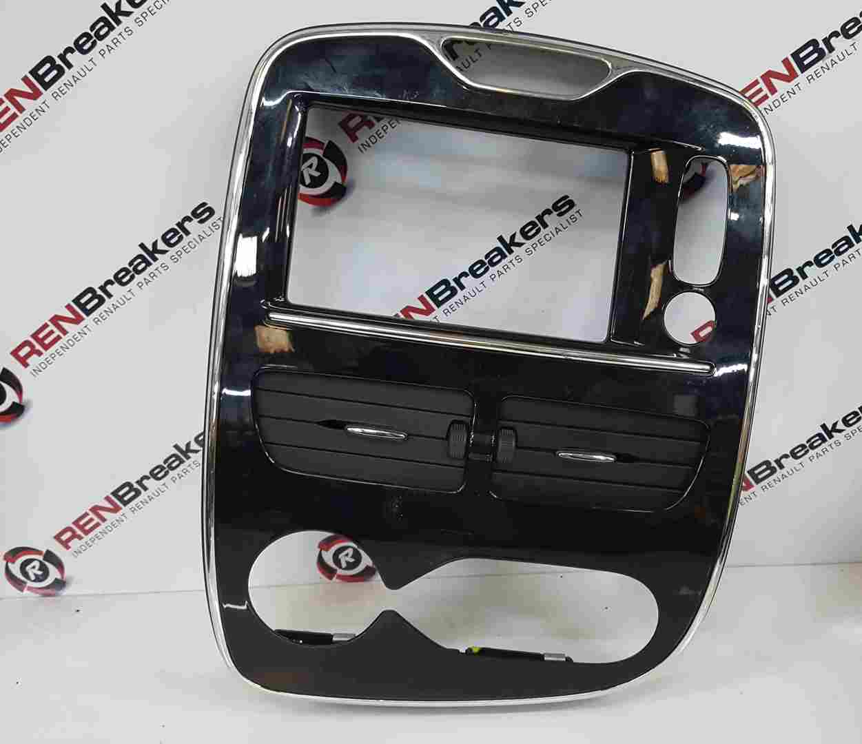 Thumb 3 Renault Clio MK4 2012-2018 Sat Nav Heater Display Centre Surround Gloss Black