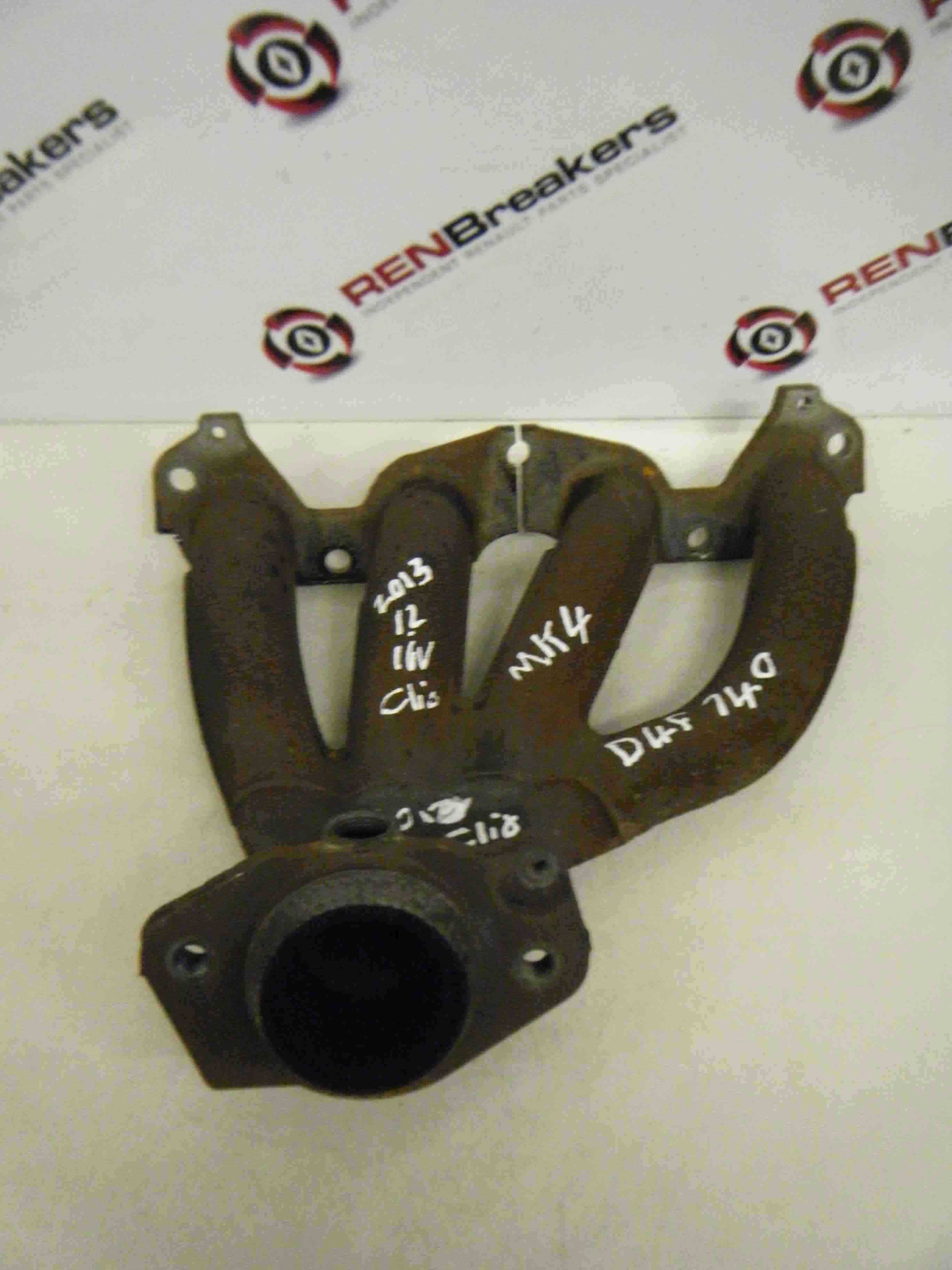 Renault Clio MK4 2013-2019 1.2 16v D4F 750 Exhaust Manifold Mani