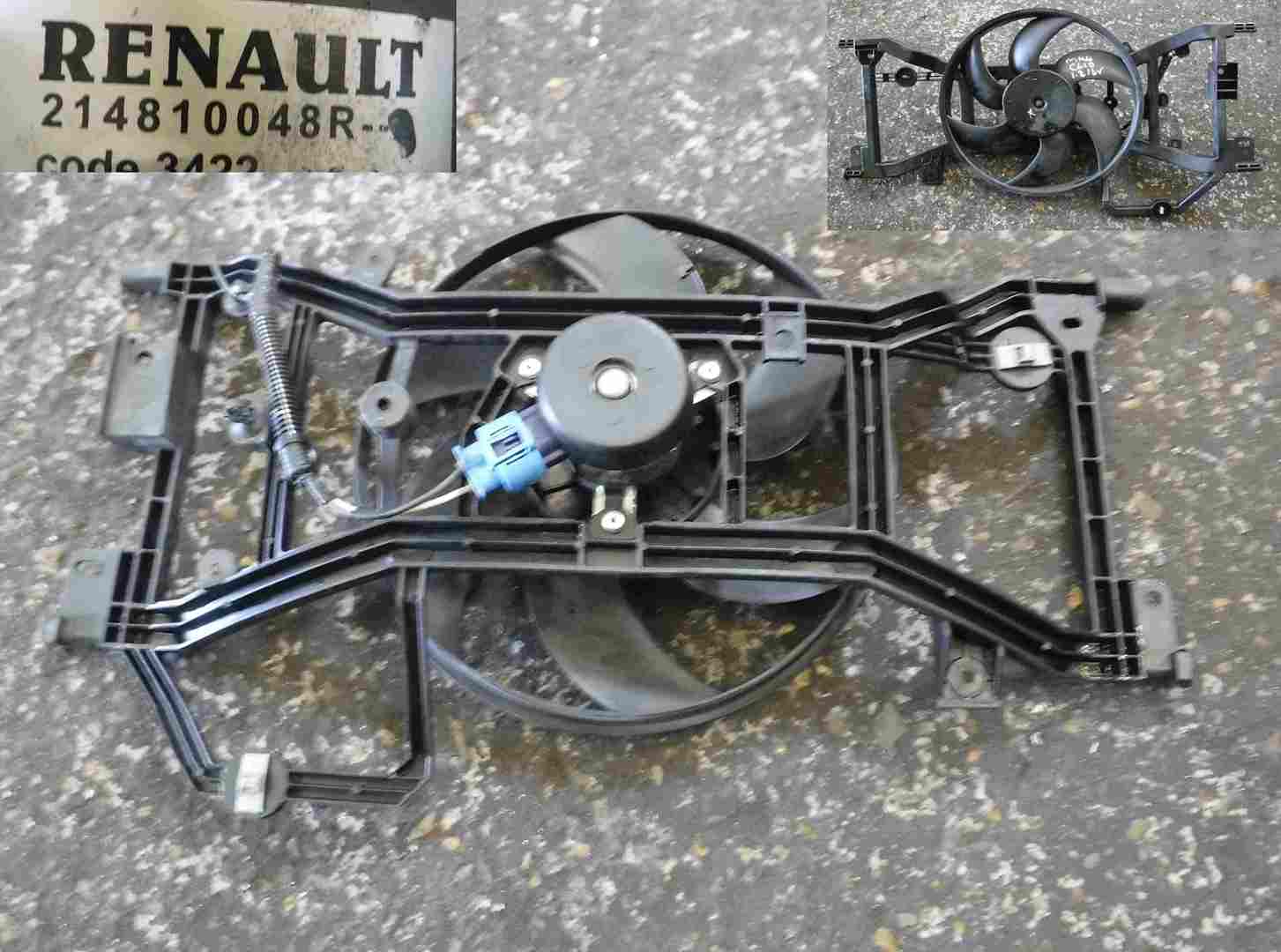 Renault Clio MK4 2013-2019 1.2 16v Radiator Cooling Fan 214810048R