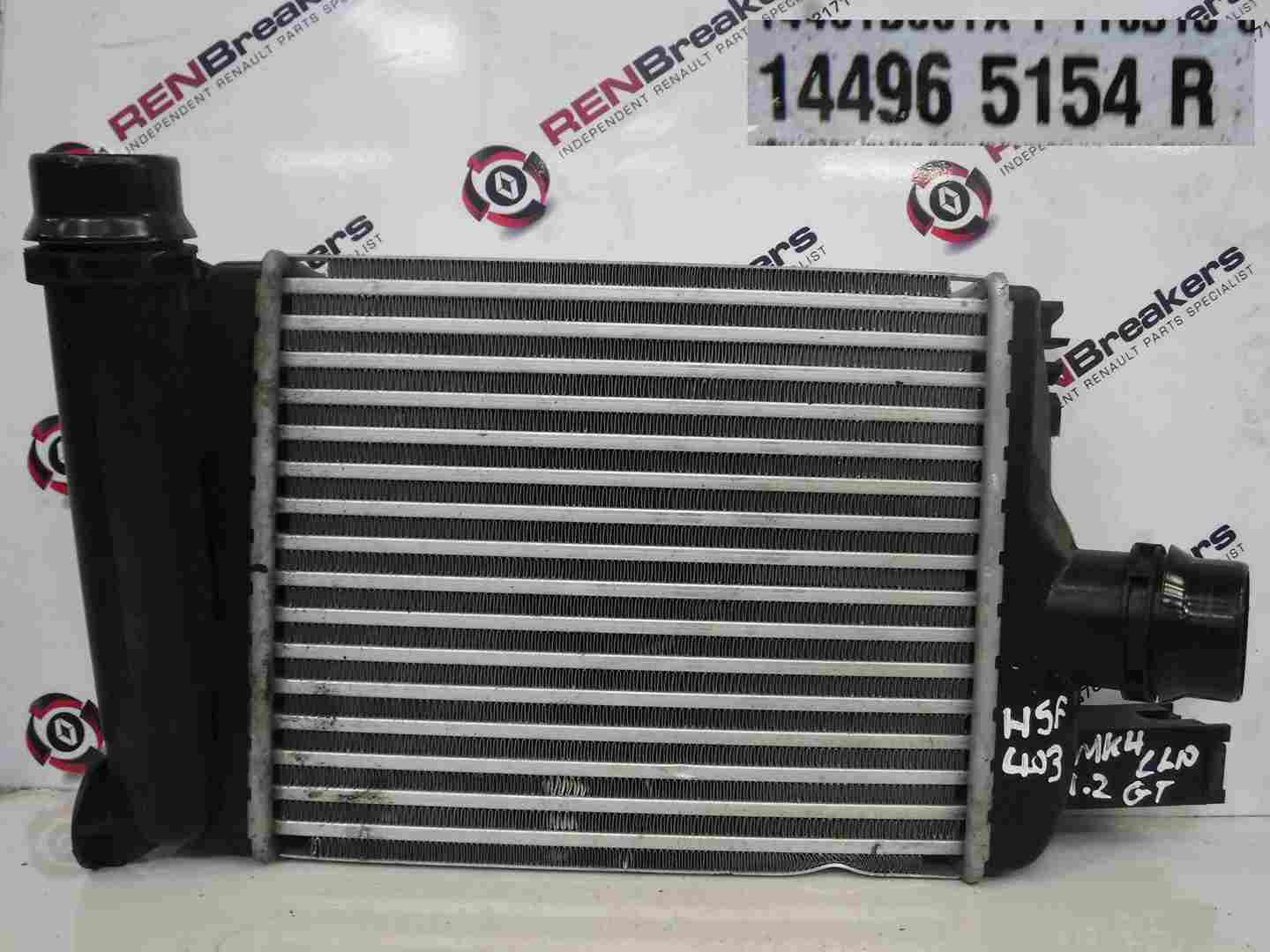 Renault Clio MK4 2013-2019 1.2 GT Turbo Intercooler H5F 403 144965154R