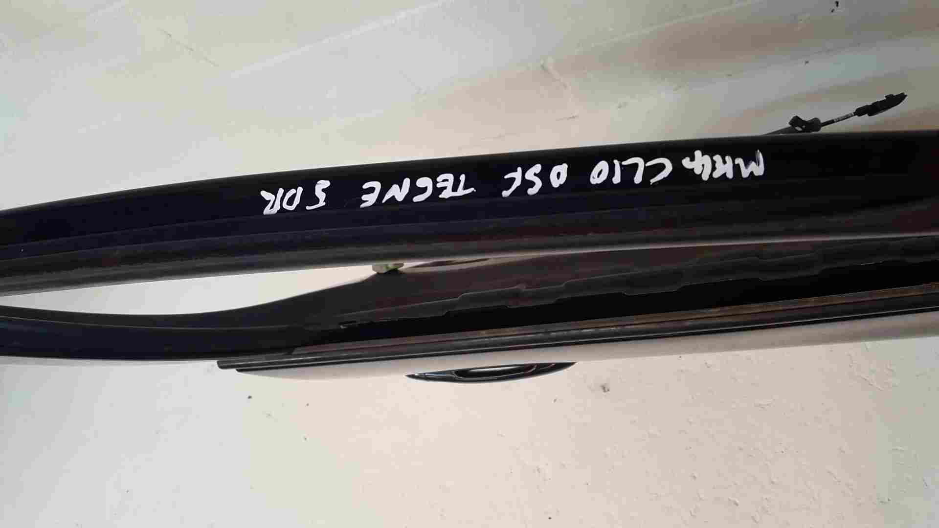 Thumb 7 Renault Clio MK4 2013-2019 Drivers OSF Front Door Black Tegne Keyed