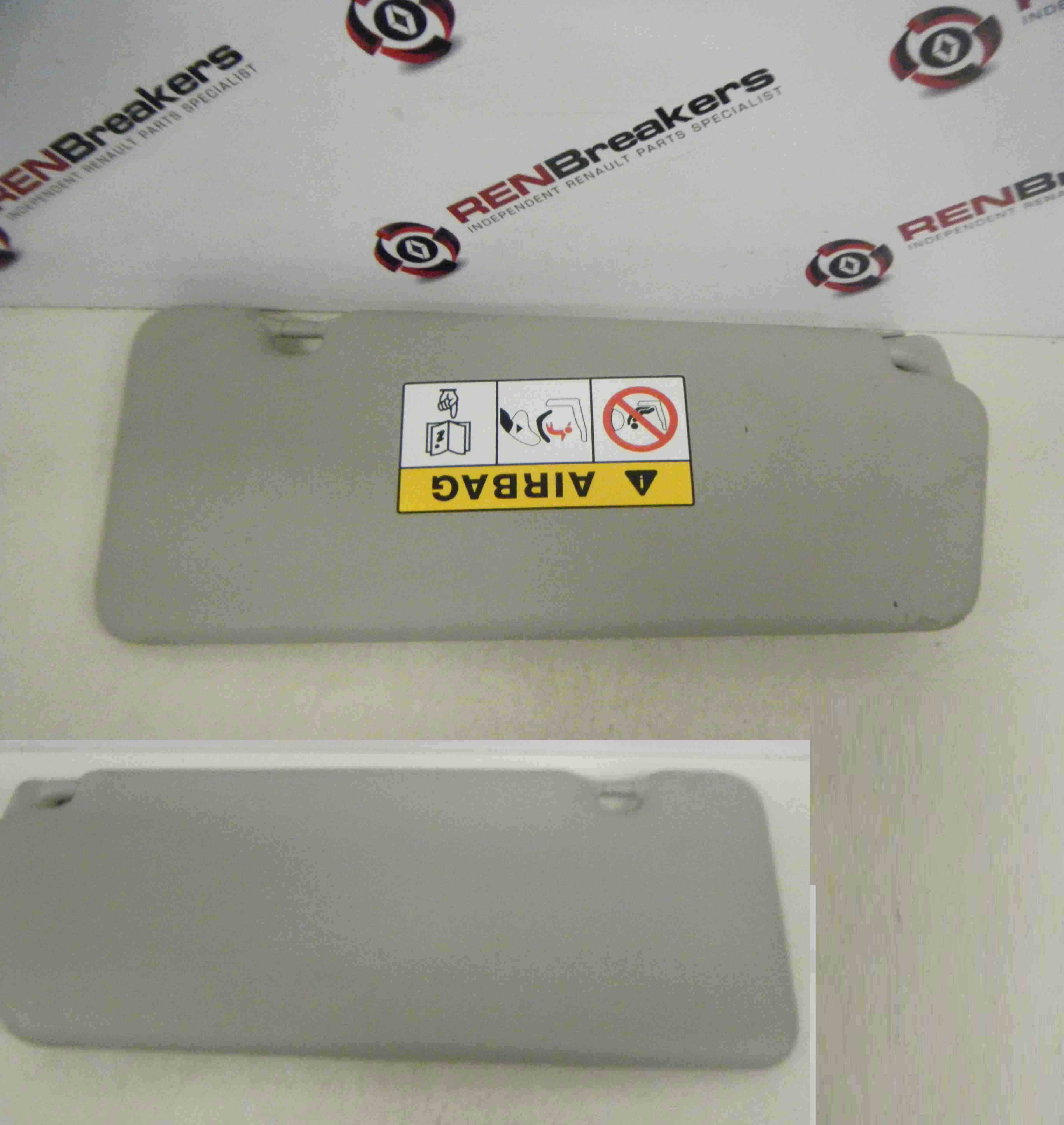 Renault Clio MK4 2013-2019 Drivers OSF Front Sun Visor Shade