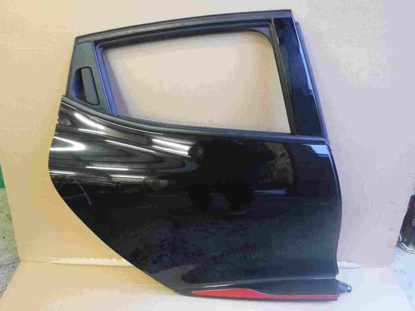 Renault Clio MK4 2013-2019 Drivers OSR Rear Door Black 676