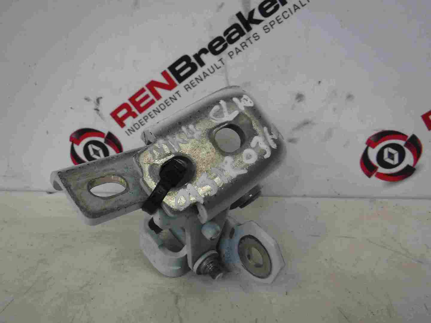 Renault Clio MK4 2013-2019 Drivers OSR Rear Door Hinges White O369