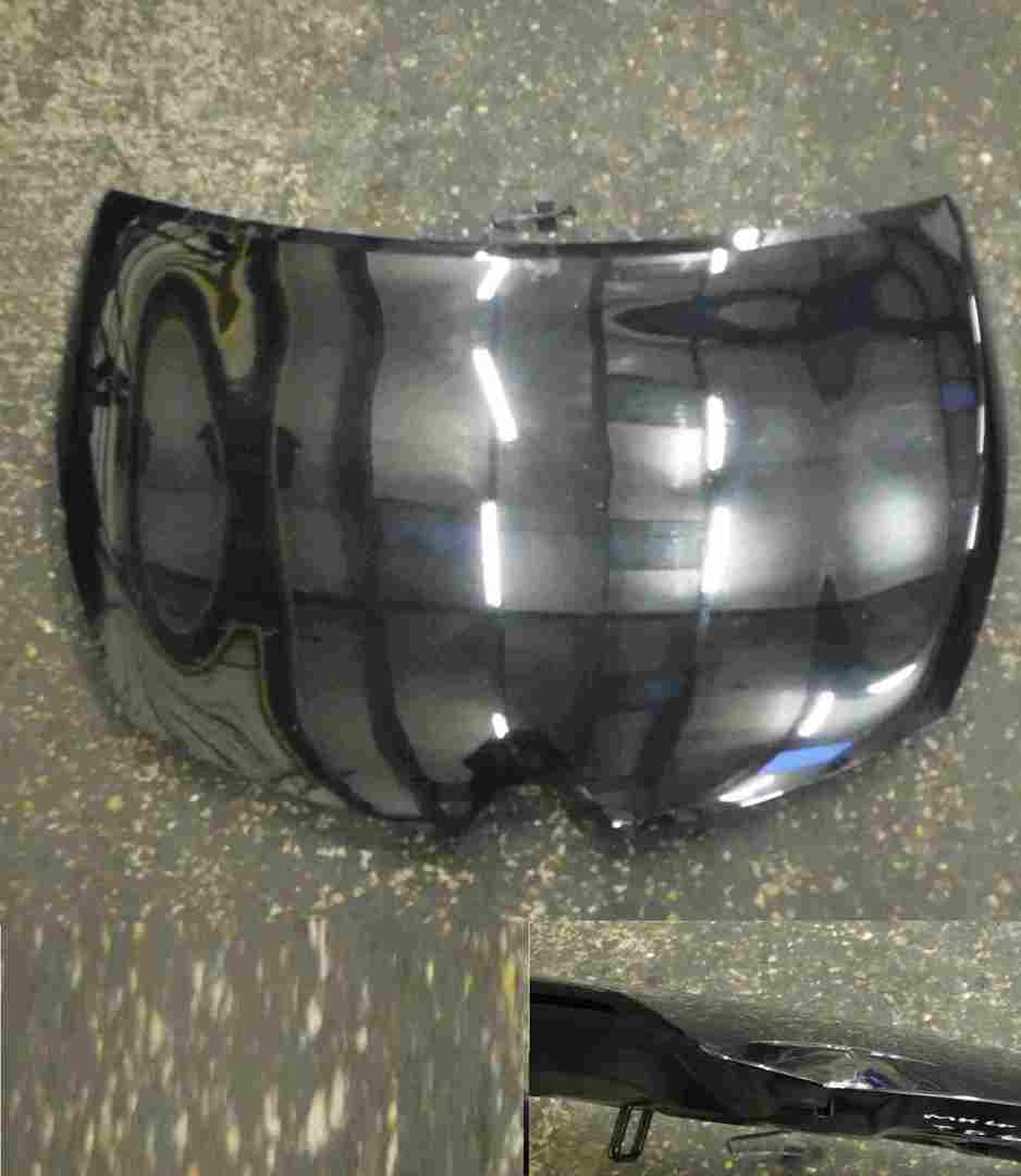Renault Clio MK4 2013-2019 Front Bonnet Black TEGNE CHEAP