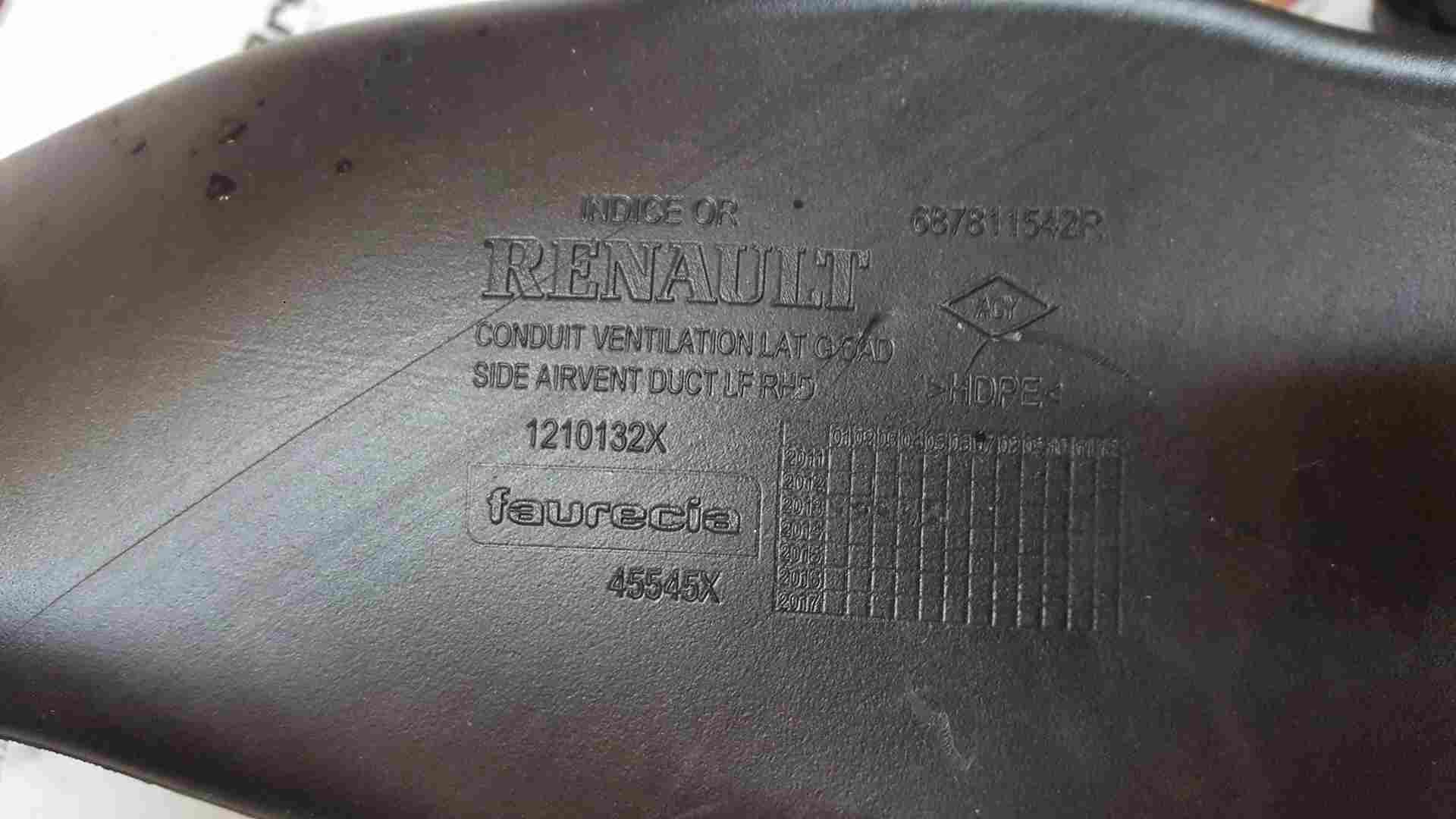 Thumb 5 Renault Clio MK4 2013-2019 Heater Vent Pipe 687811542R