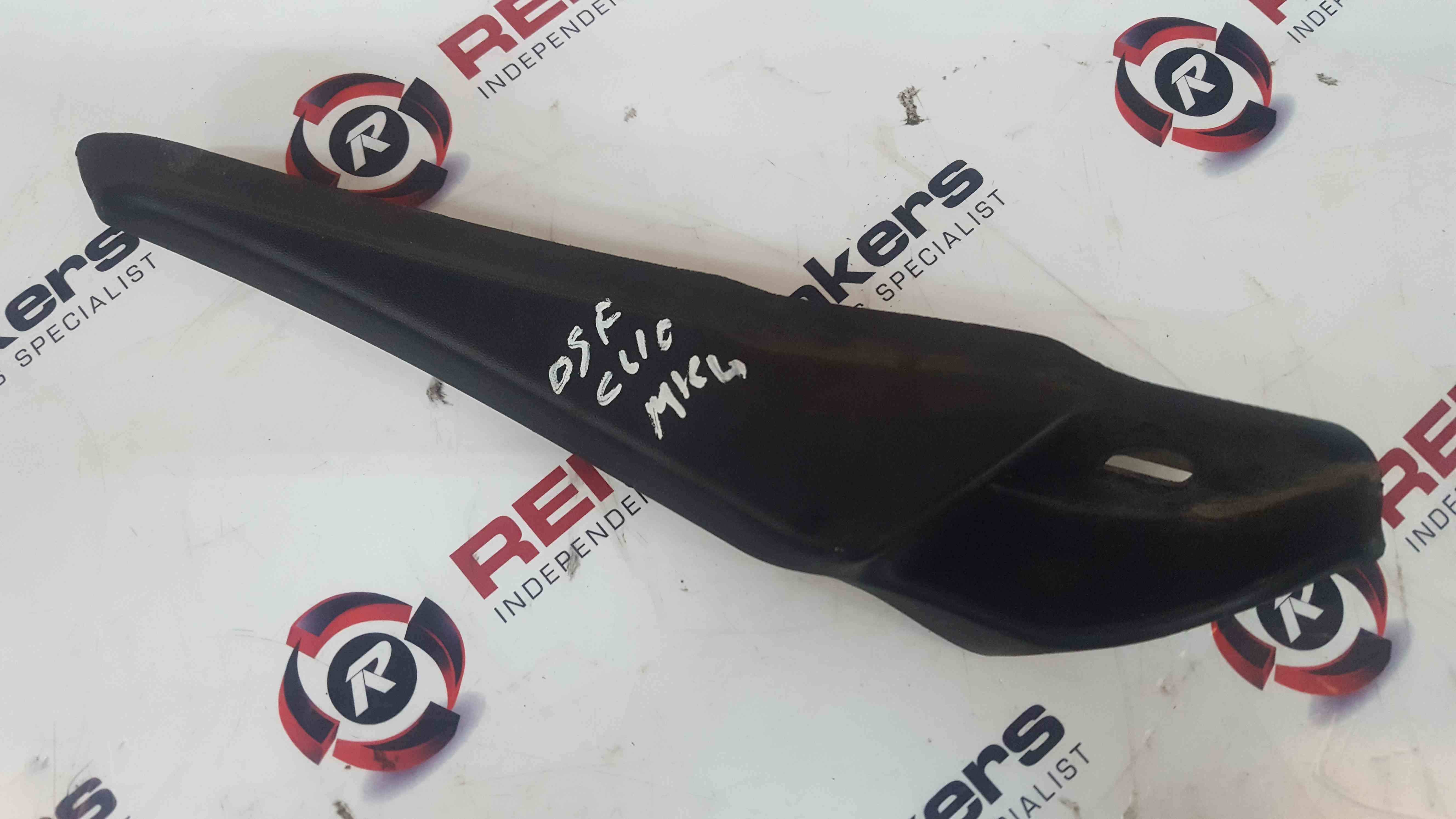 Renault Clio MK4 2013-2015 OSF Window Front Wiper Cover Finish 668628650R