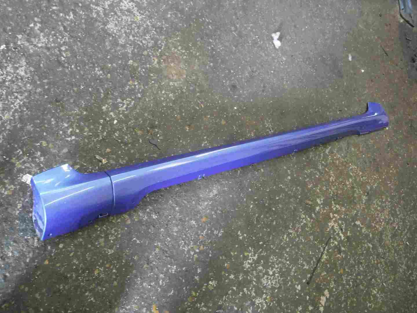 Renault Clio MK4 2013-2019 Passenger NS Side Skirt Blue TERNT