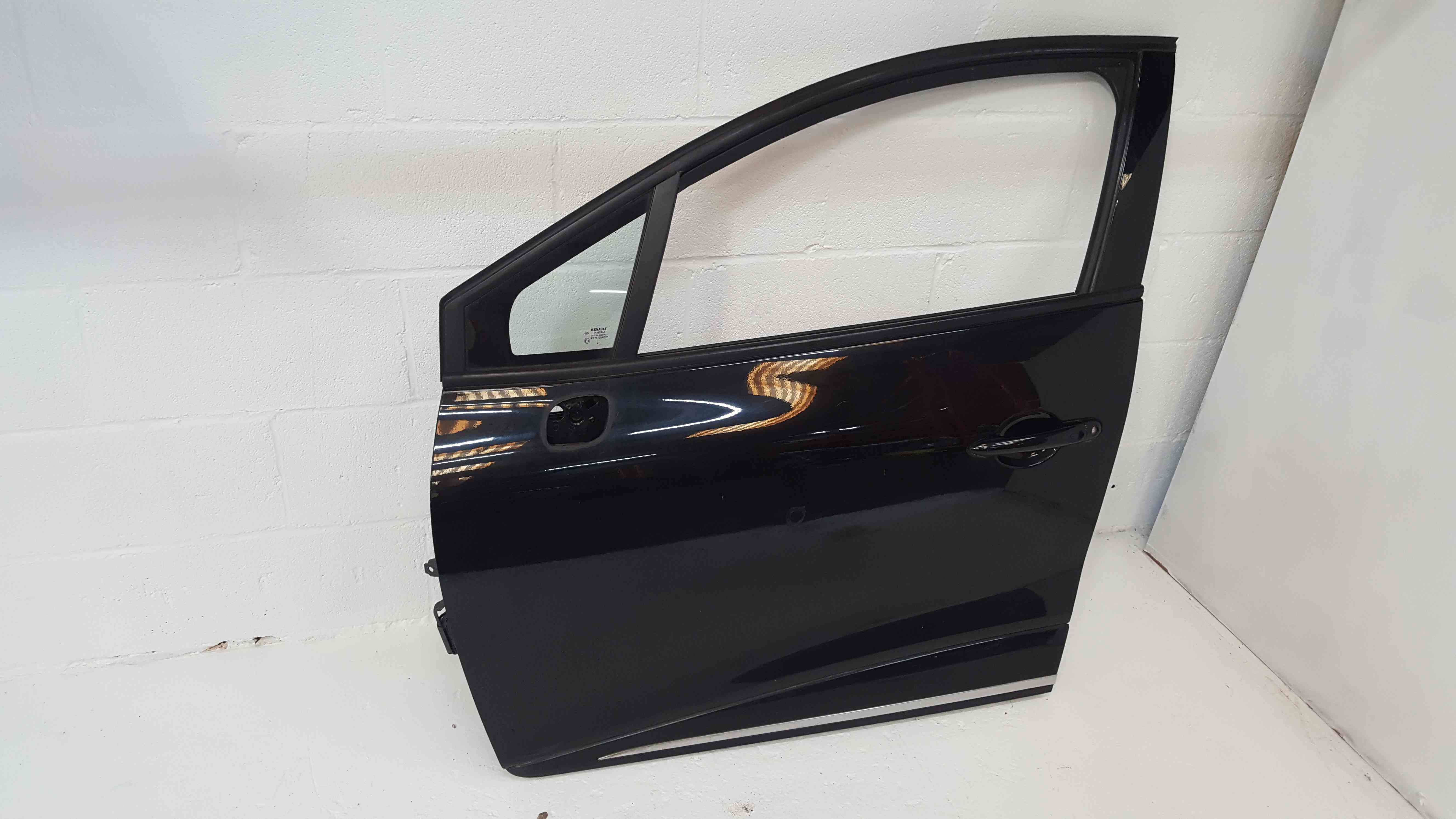 Renault Clio MK4 2013-2015 Passenger NSF Front Door Black Tegne CPD