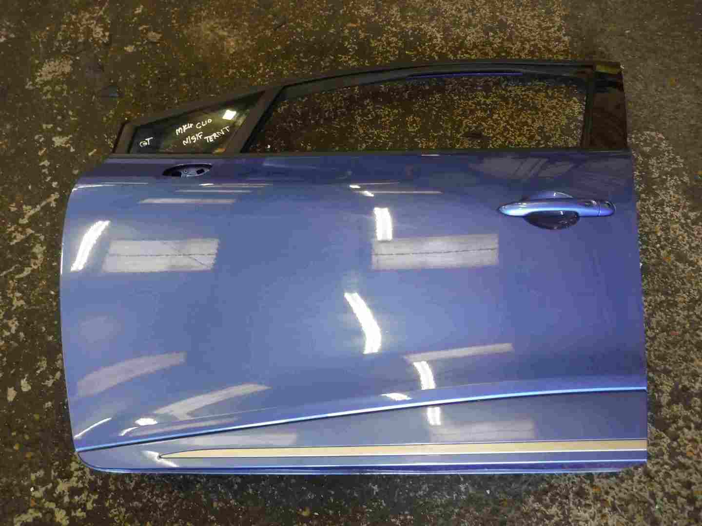 Renault Clio MK4 2013-2019 Passenger NSF Front Door Blue TERNT
