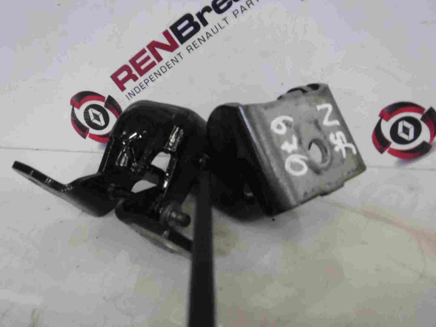 Renault Clio MK4 2013-2019 Passenger NSF Front Door Hinges Black 676