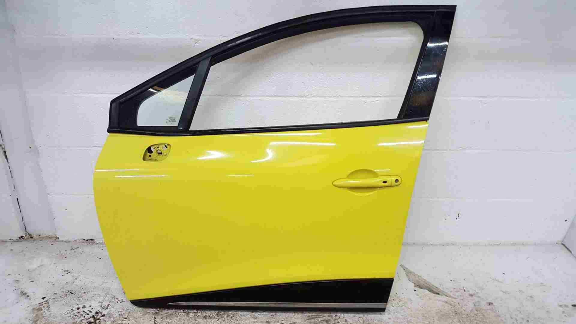 Thumb 2 Renault Clio MK4 2013-2019 Passenger NSF Front Door Yellow Ovenw