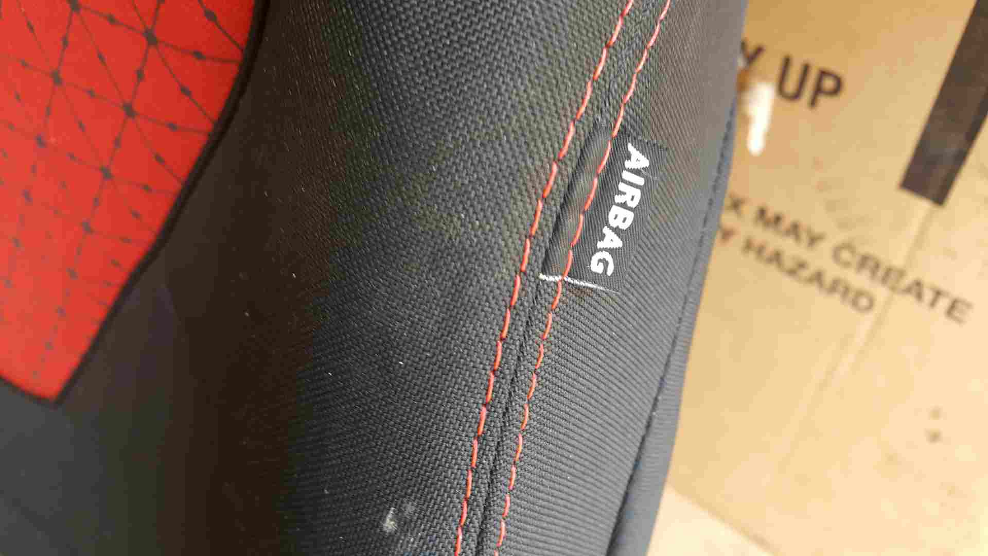Thumb 3 Renault Clio MK4 2013-2019 Passenger NSF Front Seat Chair RED Black 