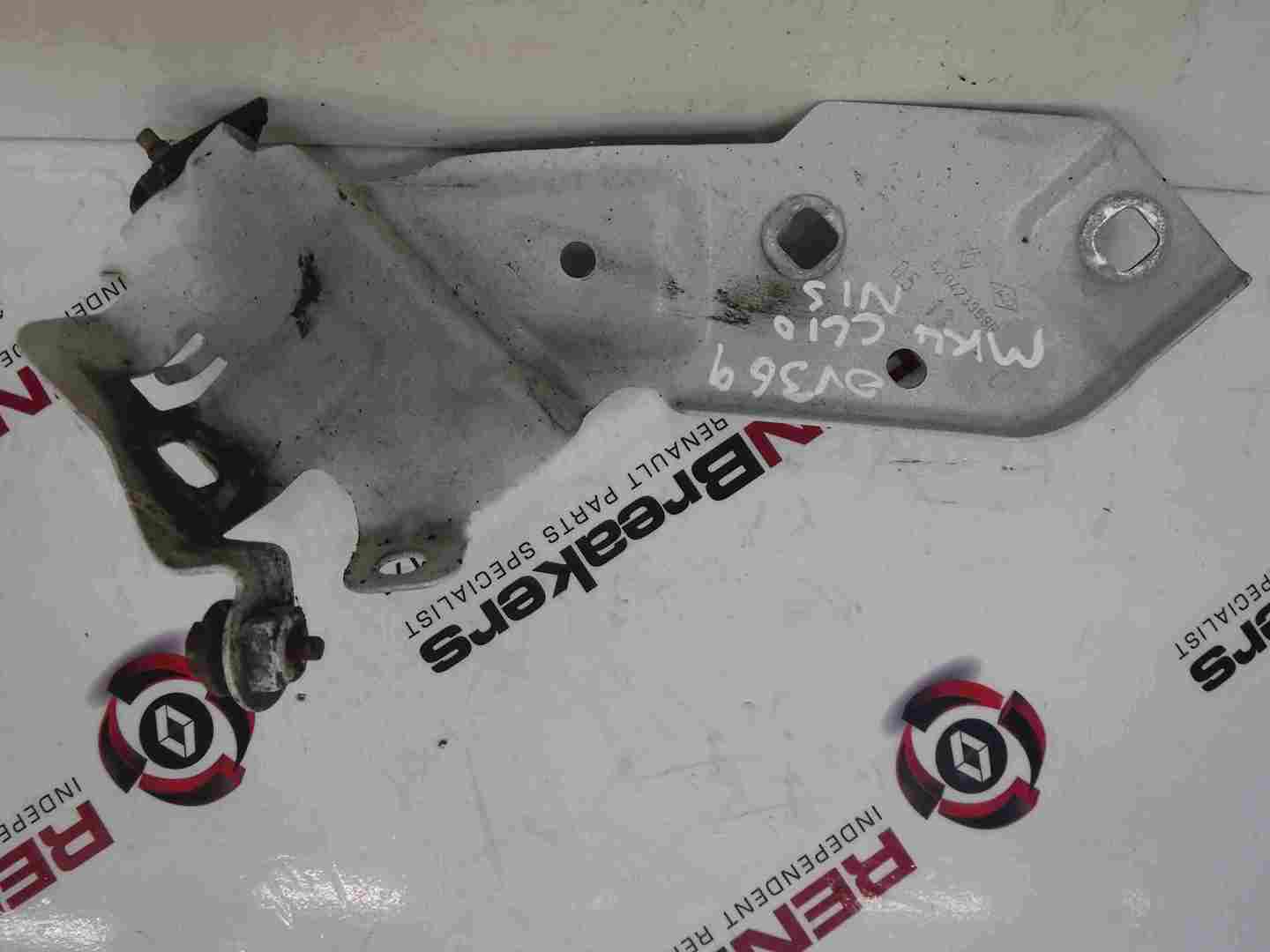 Renault Clio MK4 2013-2019 Passenger NSF Headlight Wing Support Bracket White