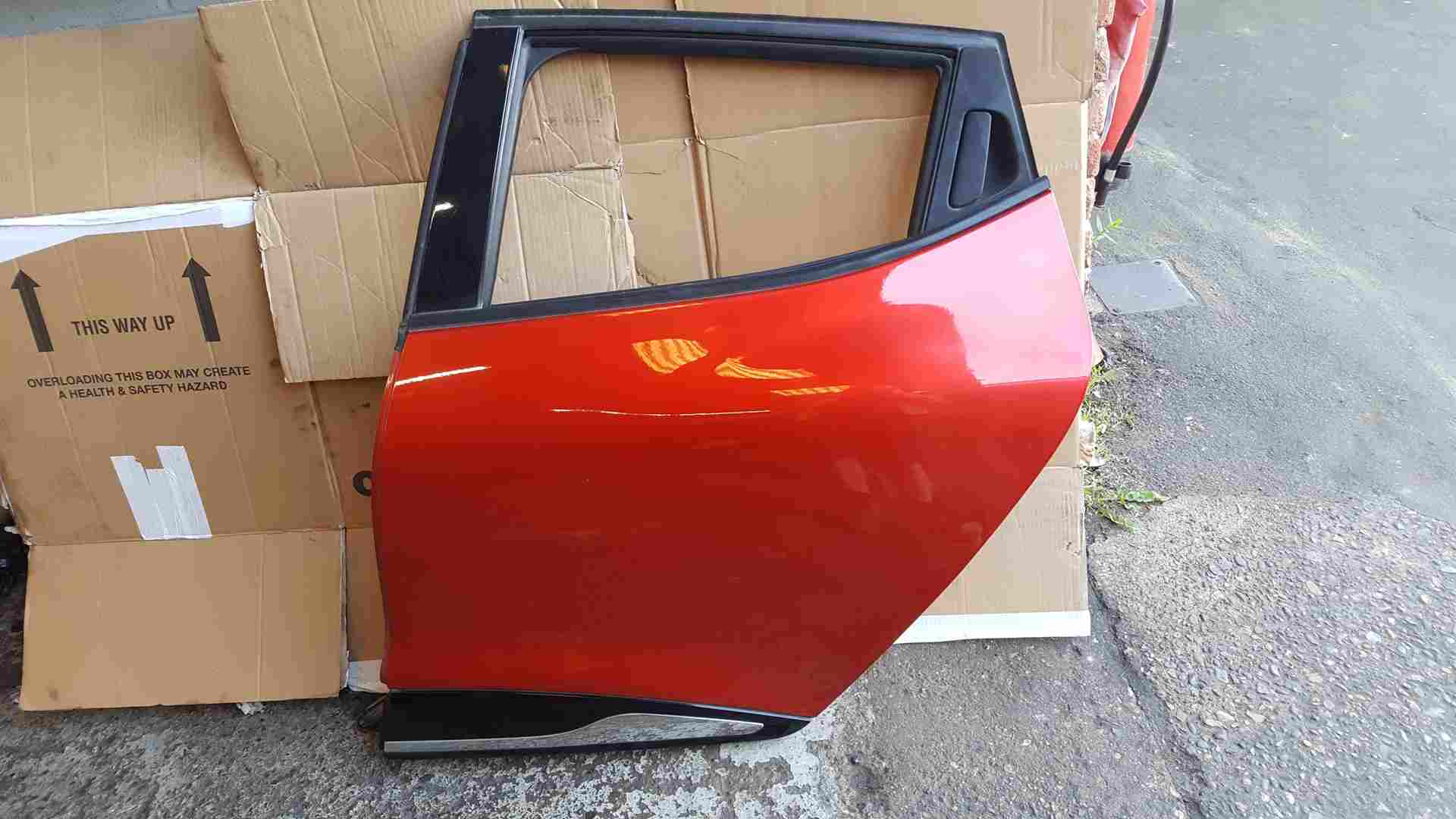 Thumb 2 Renault Clio MK4 2013-2019 Passenger NSR Rear Door RED Tennp 5Door 