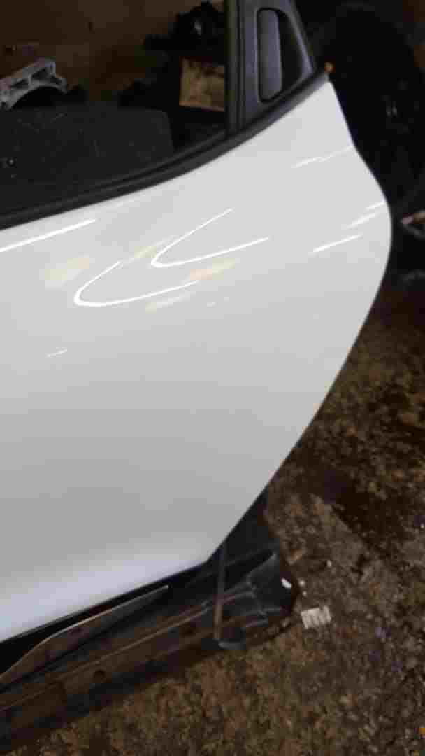 Thumb 6 Renault Clio MK4 2013-2019 Passenger NSR Rear Door White Ov369 Dent