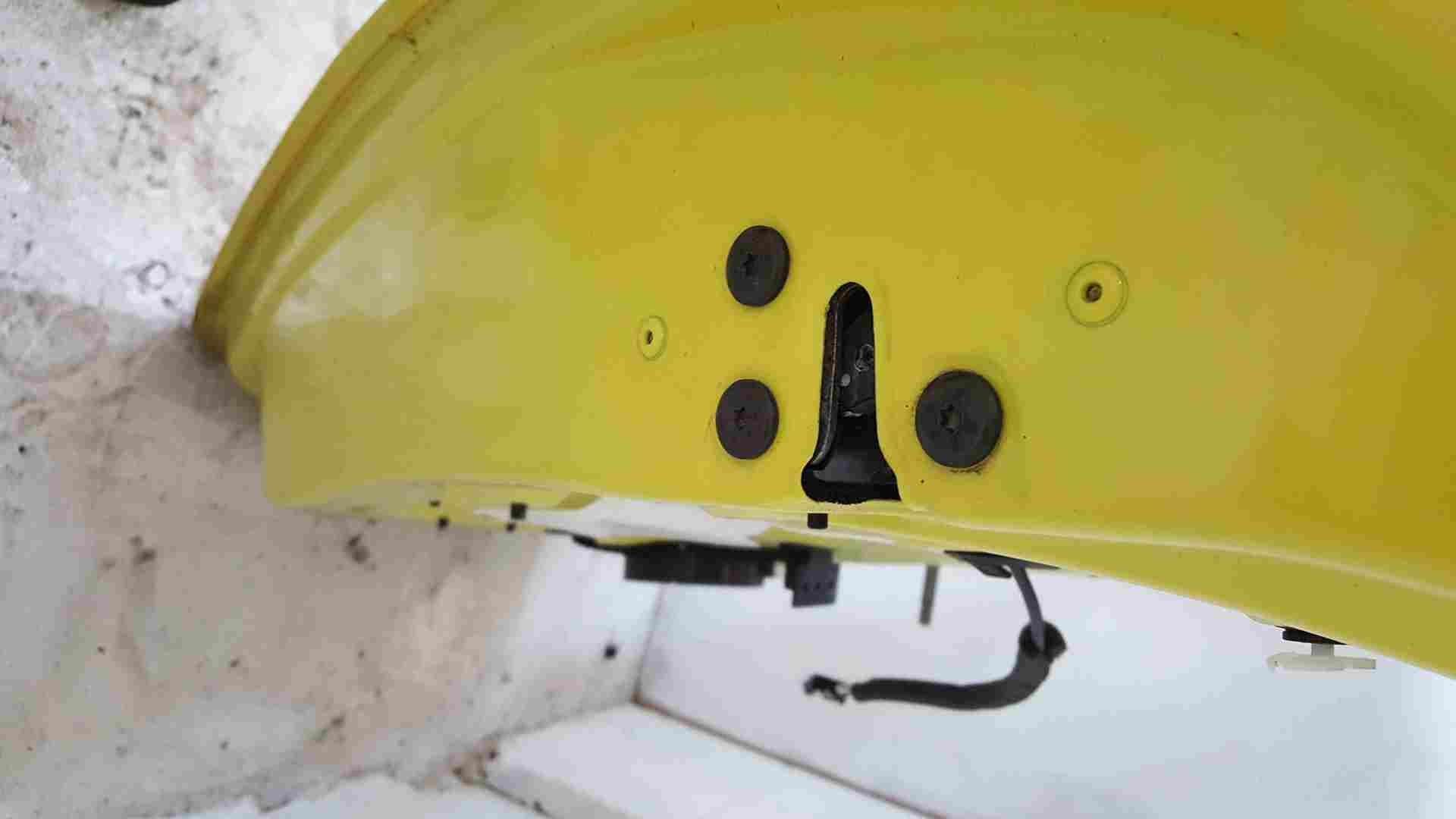 Thumb 5 Renault Clio MK4 2013-2019 Passenger NSR Rear Door Yellow Ovenw