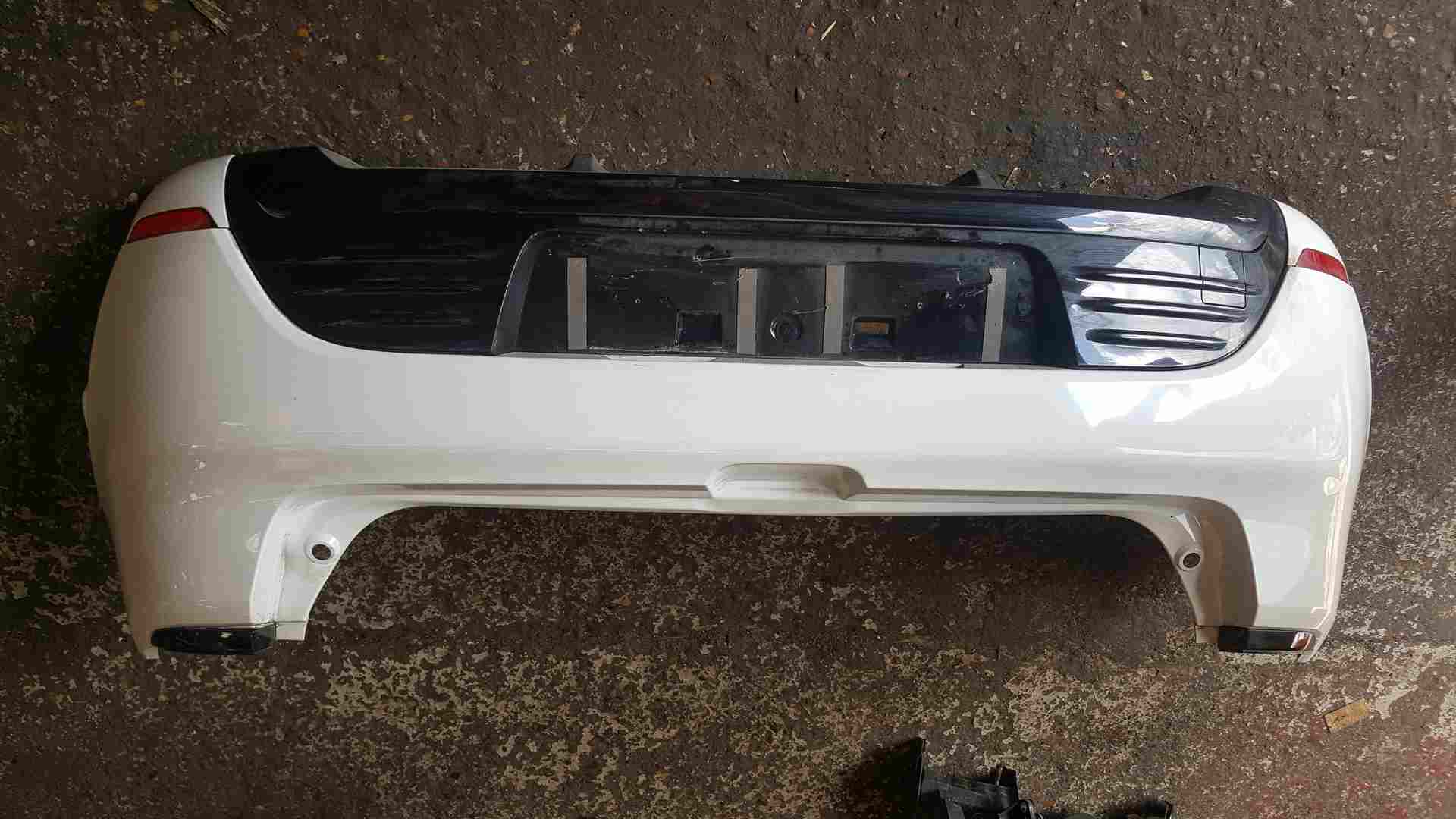 Renault Clio MK4 2013-2019 Rear Bumper White Ov369