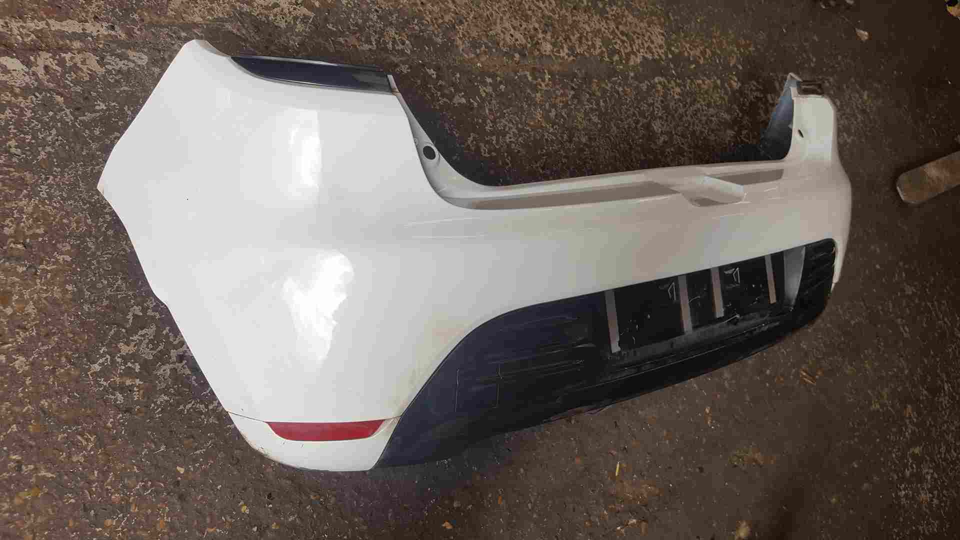 Thumb 4 Renault Clio MK4 2013-2019 Rear Bumper White Ov369