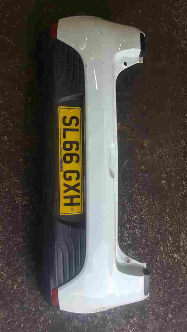 Renault Clio MK4 2013-2019 Rear Bumper White Ov369
