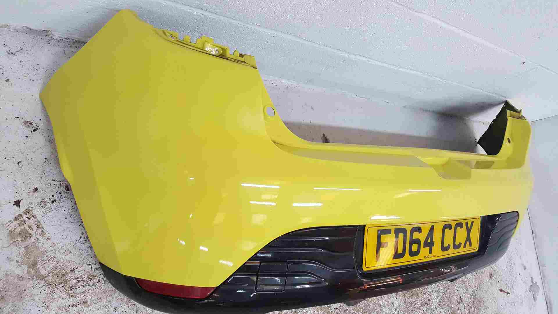 Thumb 10 Renault Clio MK4 2013-2019 Rear Bumper Yellow OVENW