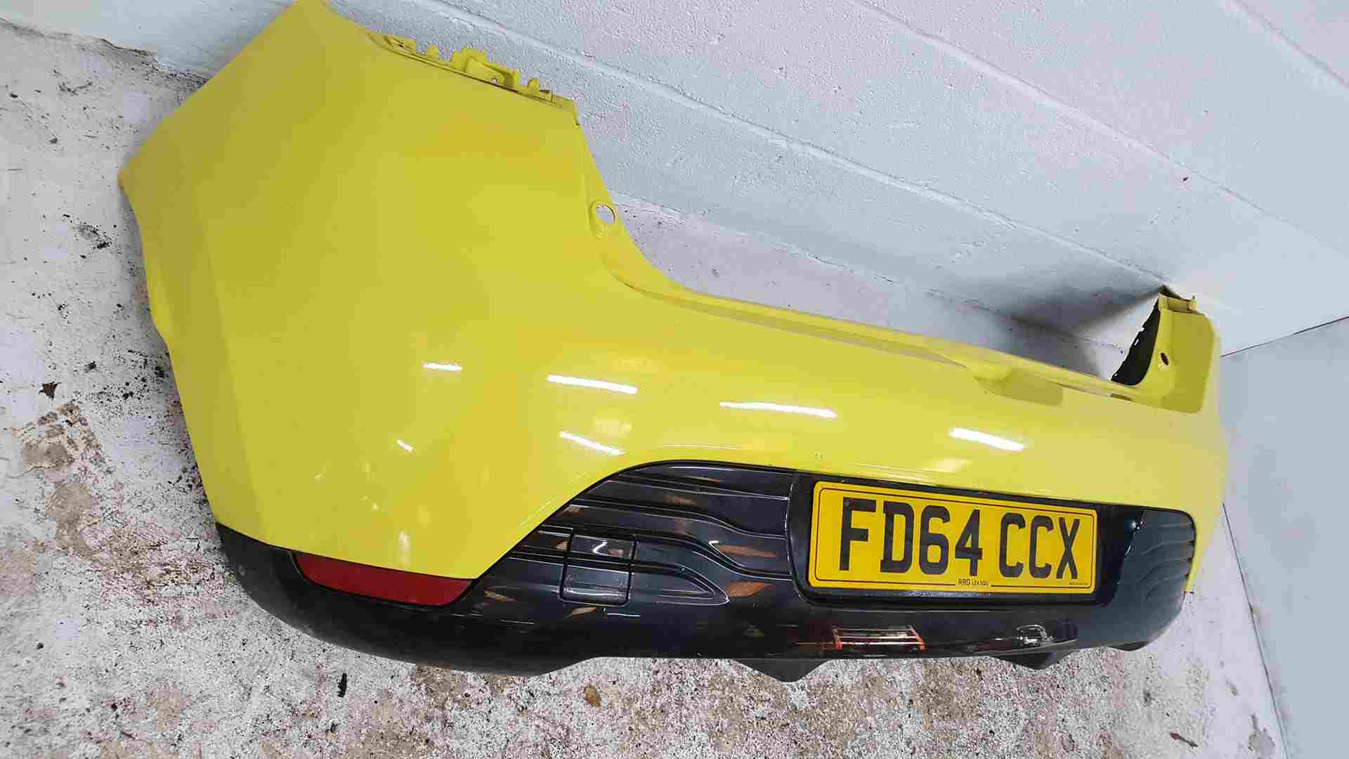 Thumb 4 Renault Clio MK4 2013-2019 Rear Bumper Yellow OVENW