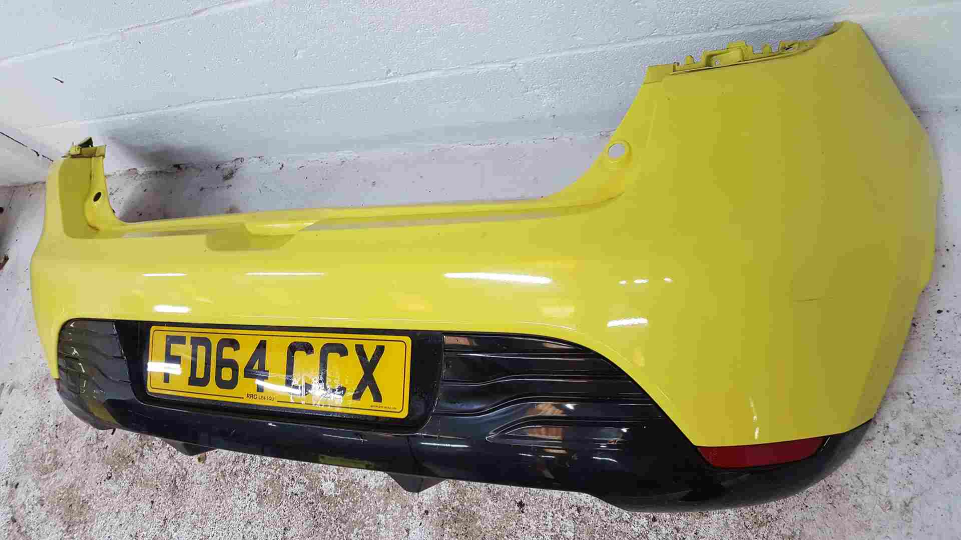 Thumb 5 Renault Clio MK4 2013-2019 Rear Bumper Yellow OVENW