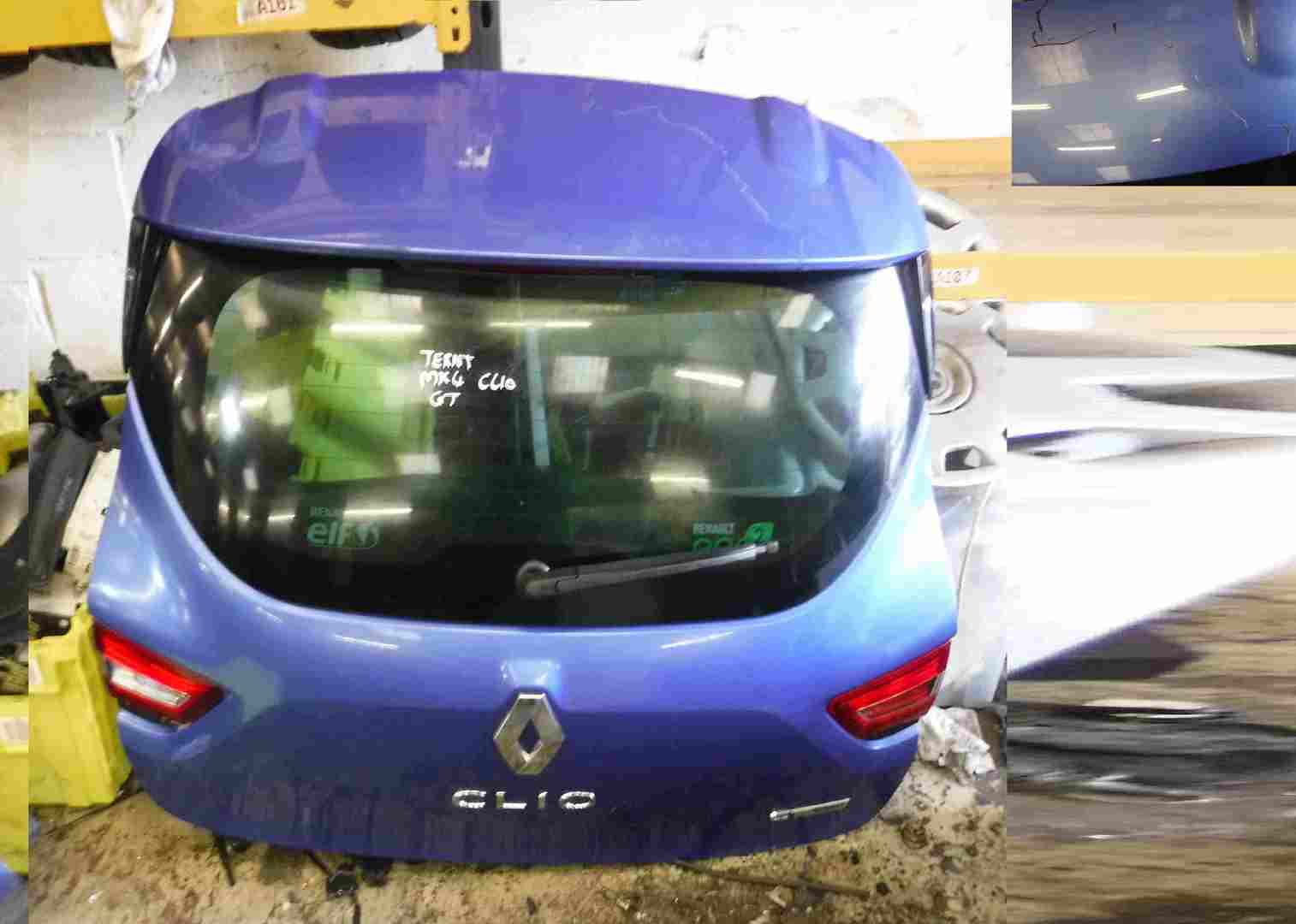 Renault Clio MK4 2013-2019 Rear Tailgate Boot Blue TERNT