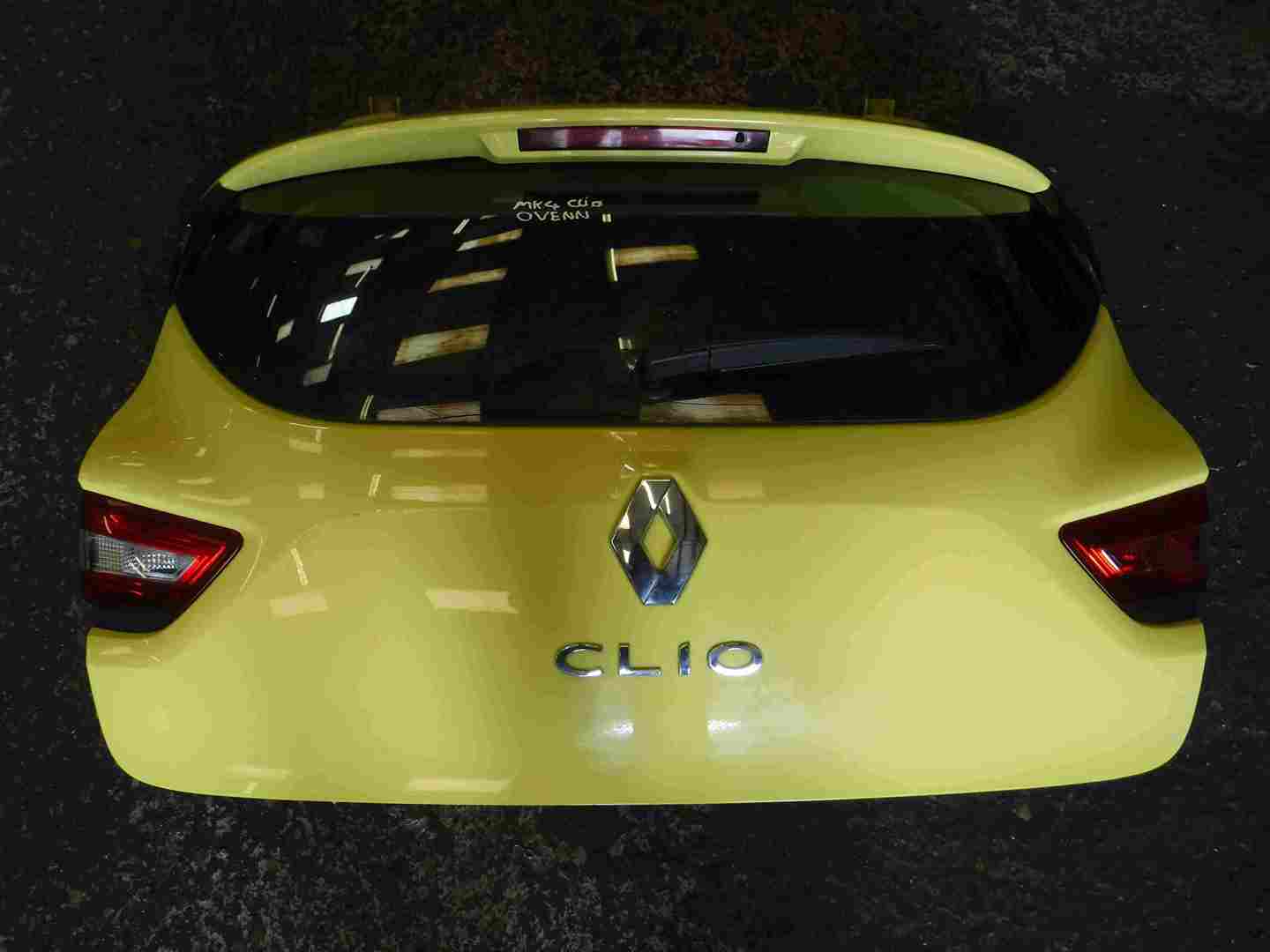 Renault Clio MK4 2013-2019 Rear Tailgate Boot Yellow OVENW