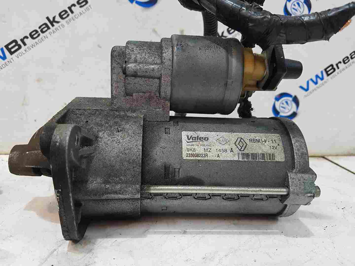 Renault Clio MK4 2013-2016 1.5 DCI Starter Motor Starting 233008223R