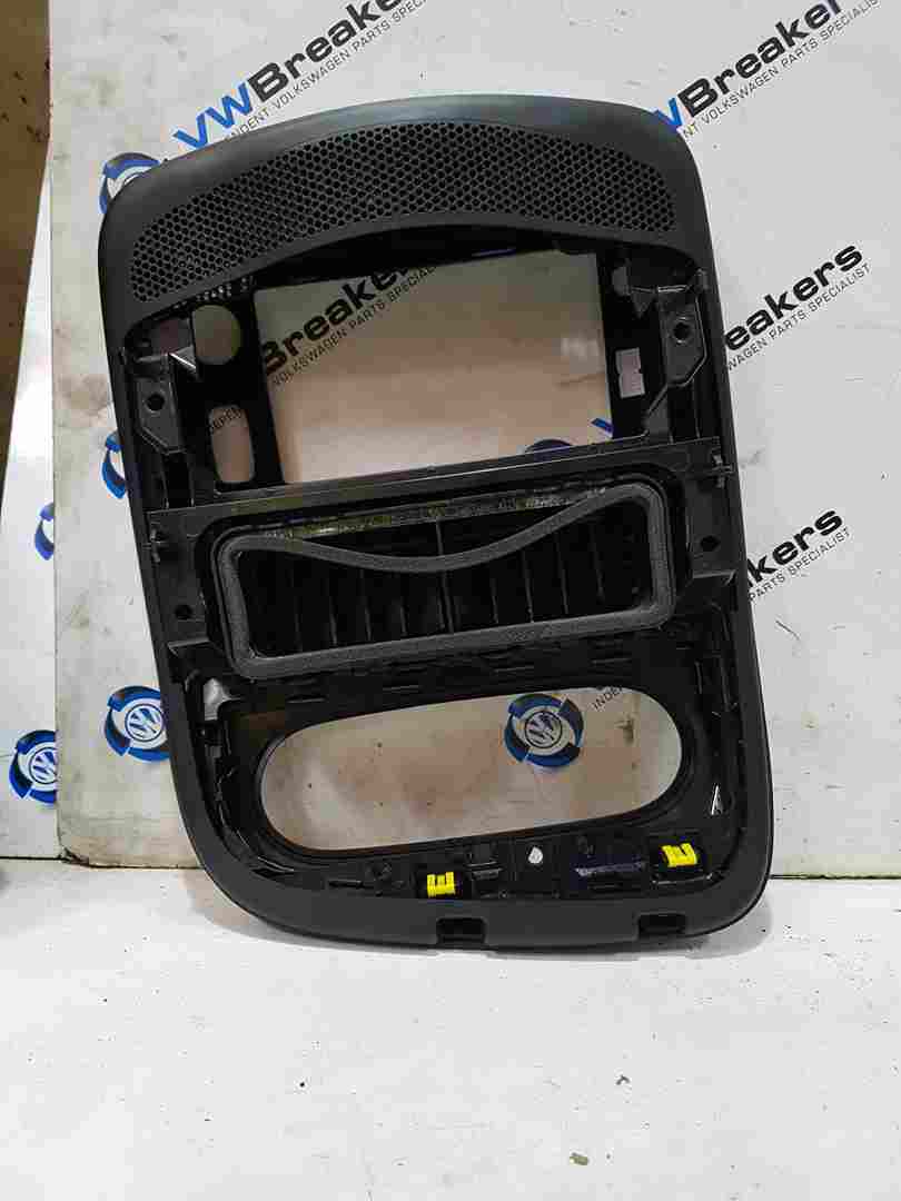 Thumb 9 Renault Clio MK4 2013-2016 Centre Dashboard Heater Display Surround Chrome Black