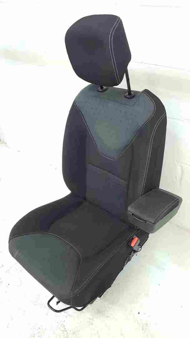 Thumb 2 Renault Clio MK4 2013-2019 Drivers OSF Front Seat Chair Black + ARM Rest