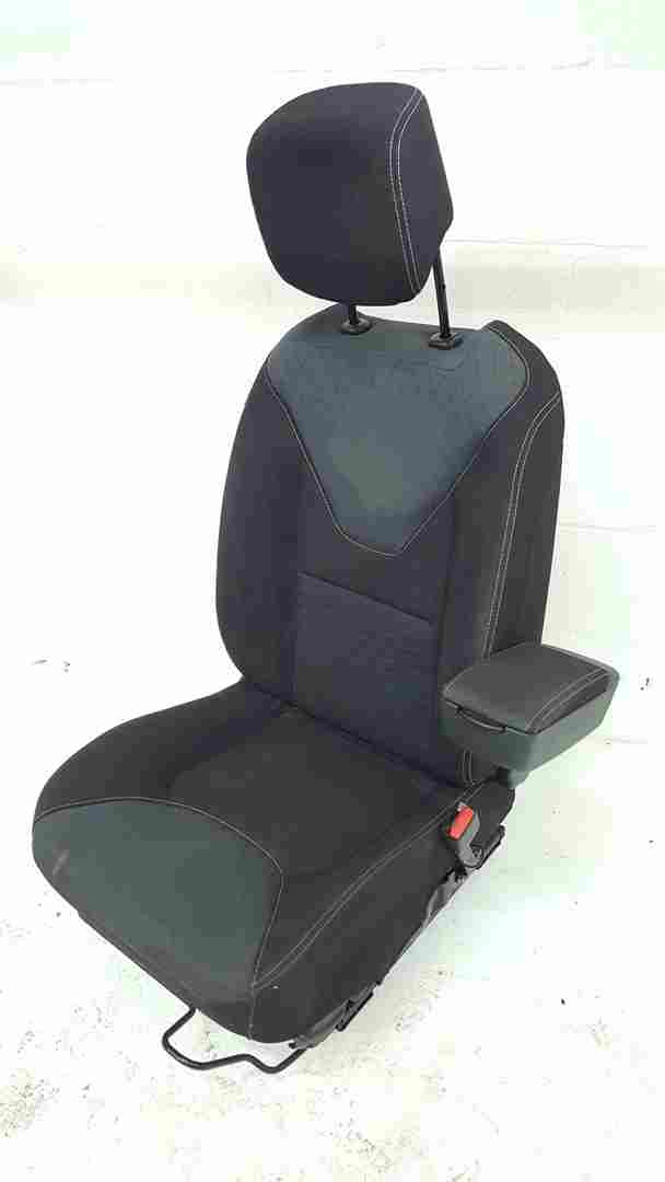 Thumb 8 Renault Clio MK4 2013-2019 Drivers OSF Front Seat Chair Black + ARM Rest
