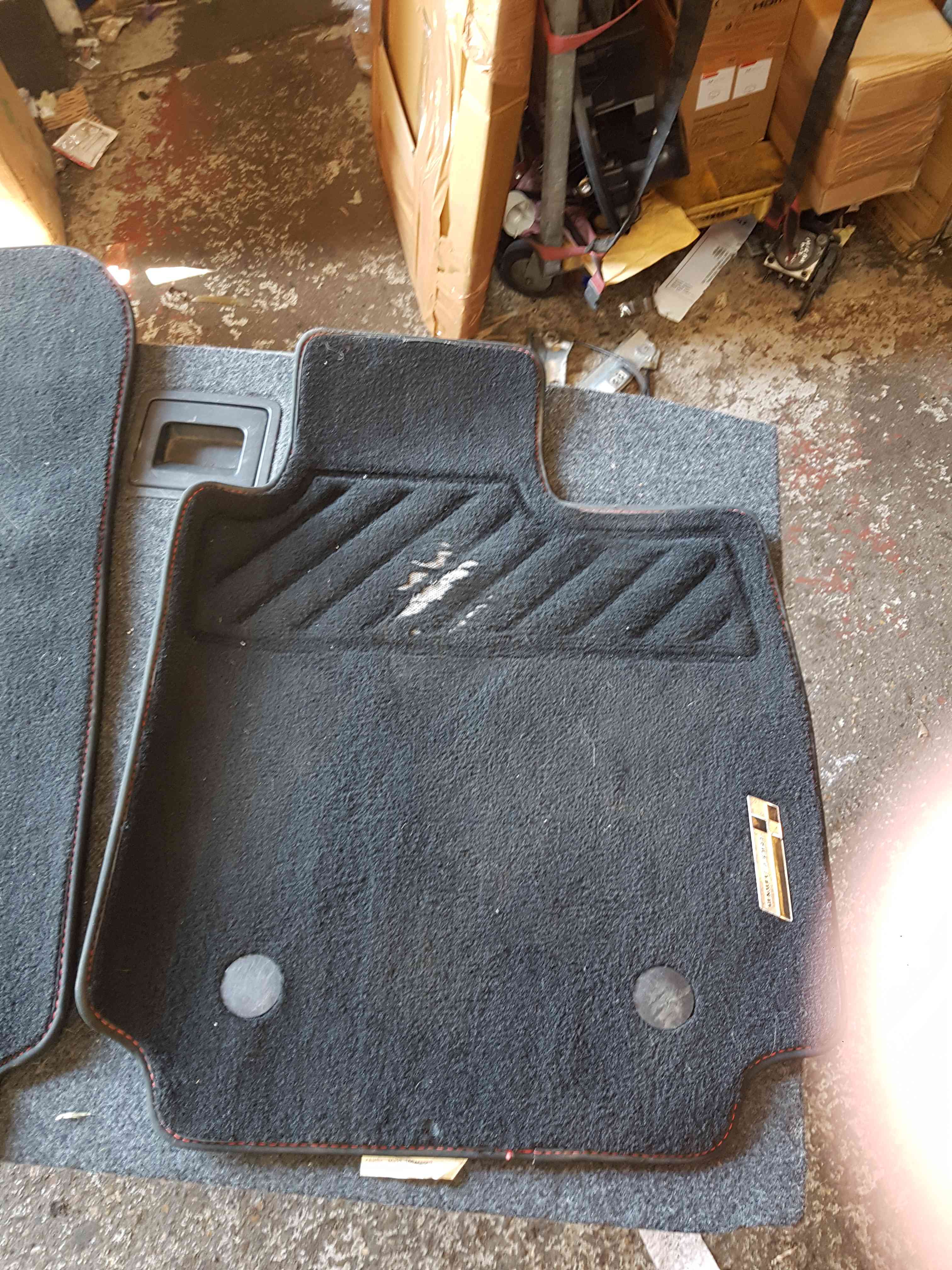 Thumb 4 Renault Clio MK4 2013-2016 Floor Carpet Mats Front Driver Passenger WORN