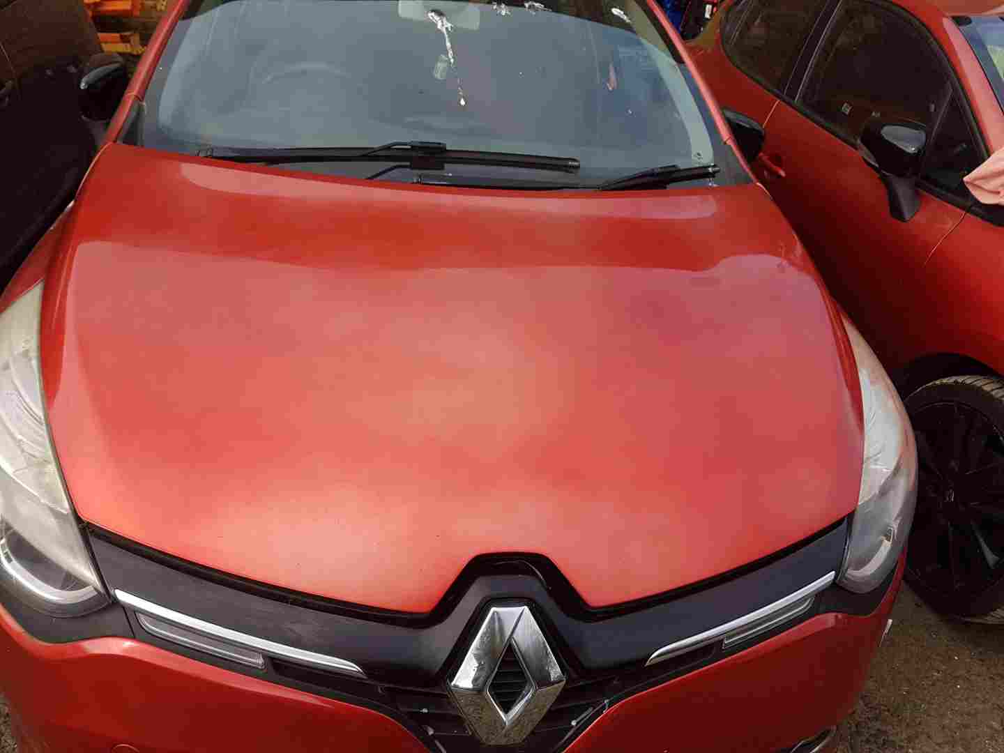 Thumb 3 Renault Clio MK4 2013-2016 Front Bonnet RED Flame Tennp Faded INCLUDING POSTAGE