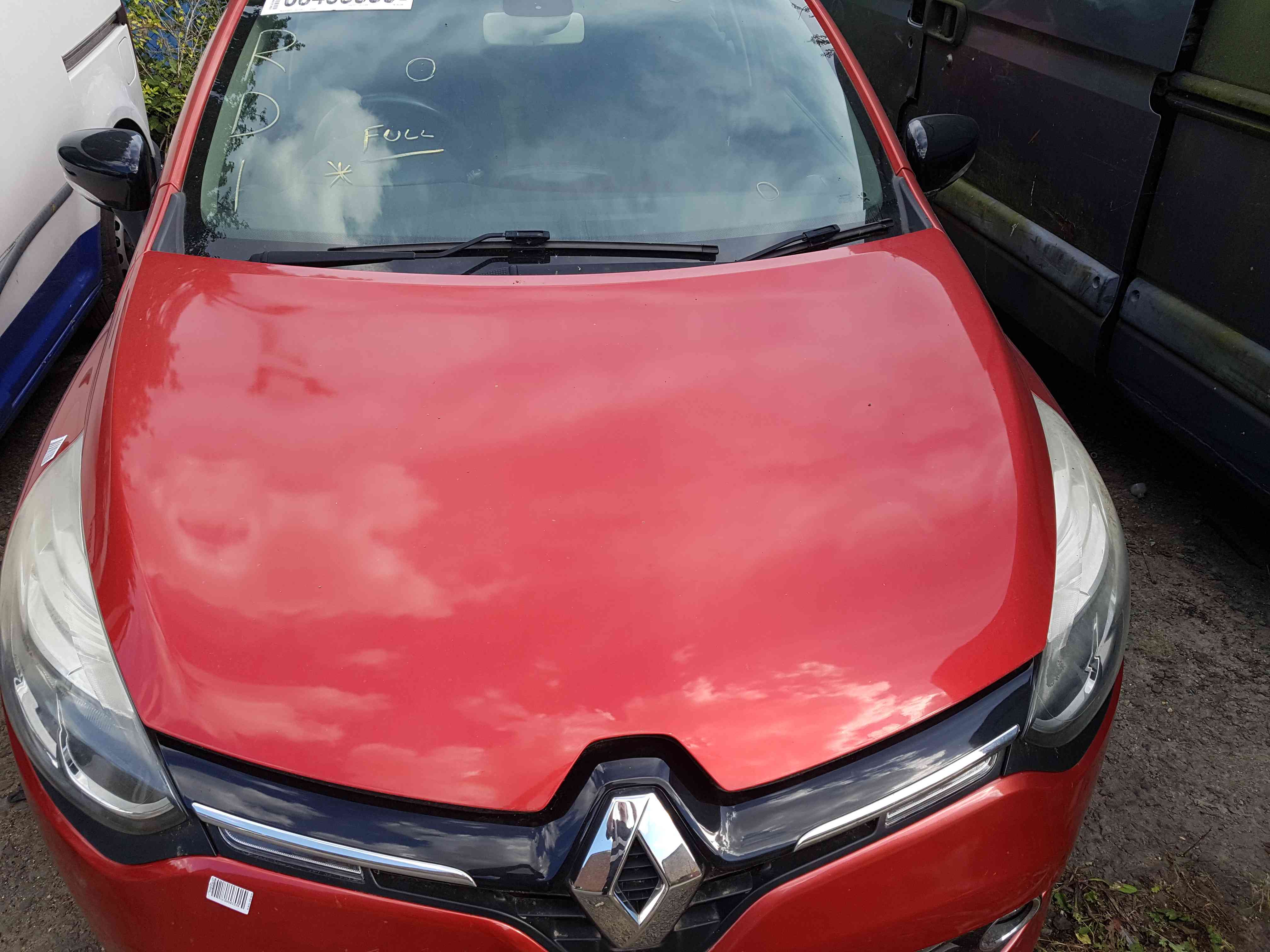 Thumb 2 Renault Clio MK4 2013-2016 Front Bonnet RED Tennp