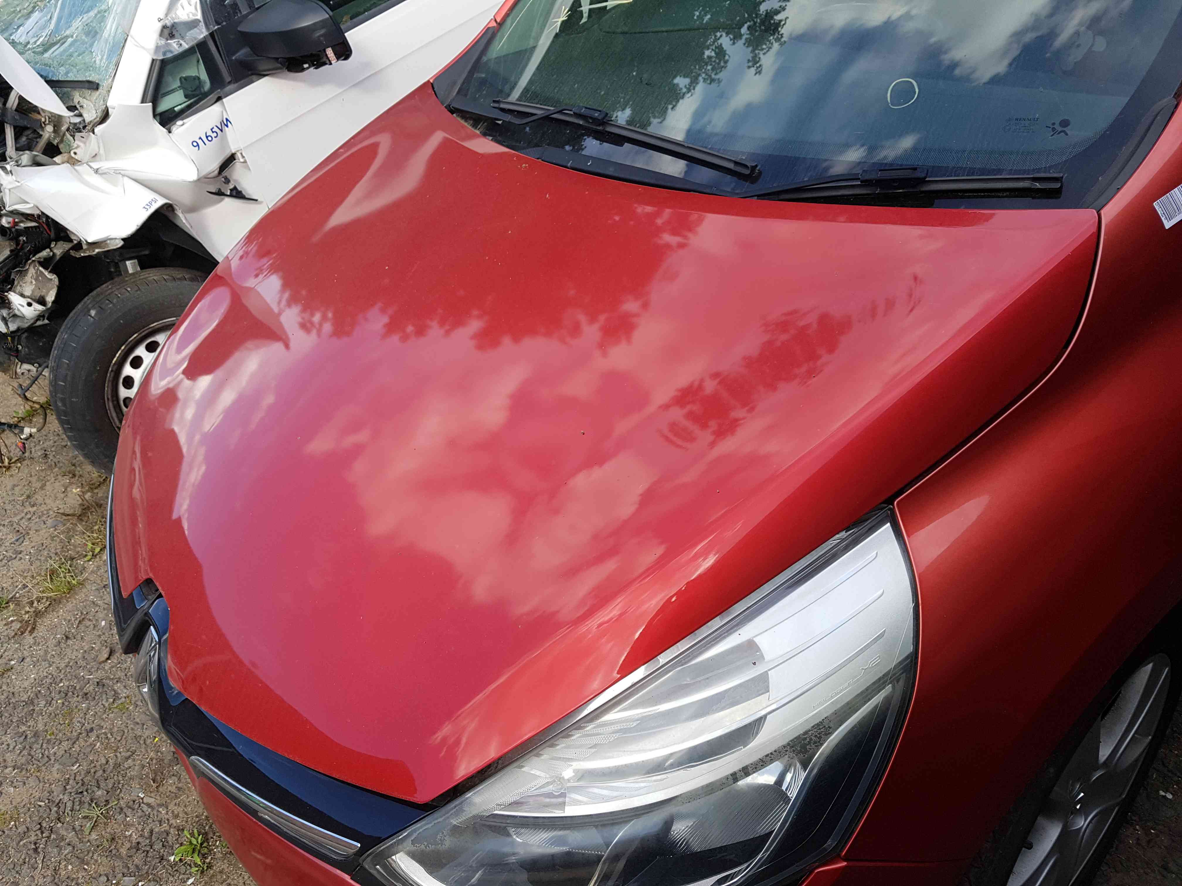 Thumb 6 Renault Clio MK4 2013-2016 Front Bonnet RED Tennp