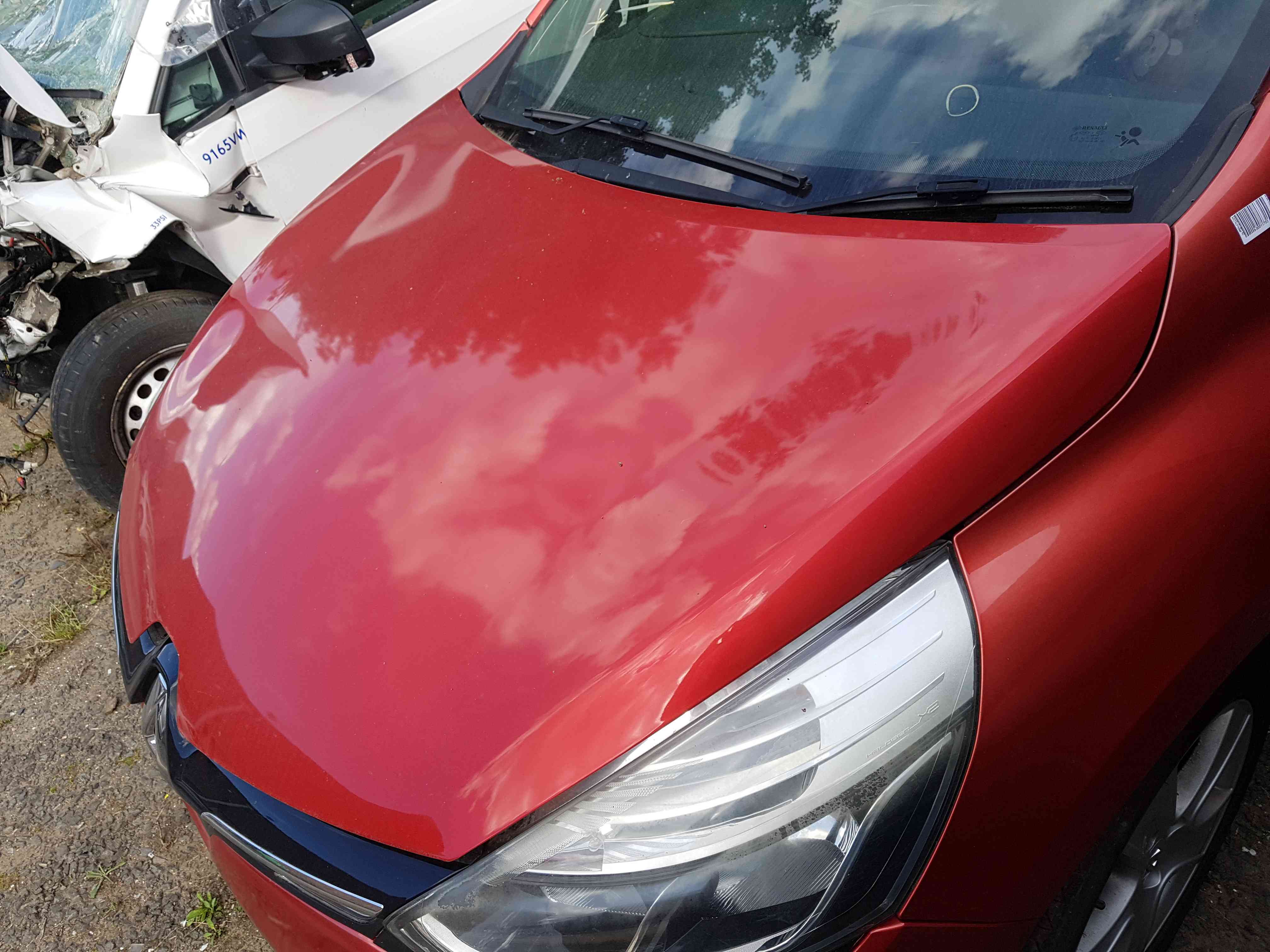 Thumb 7 Renault Clio MK4 2013-2016 Front Bonnet RED Tennp