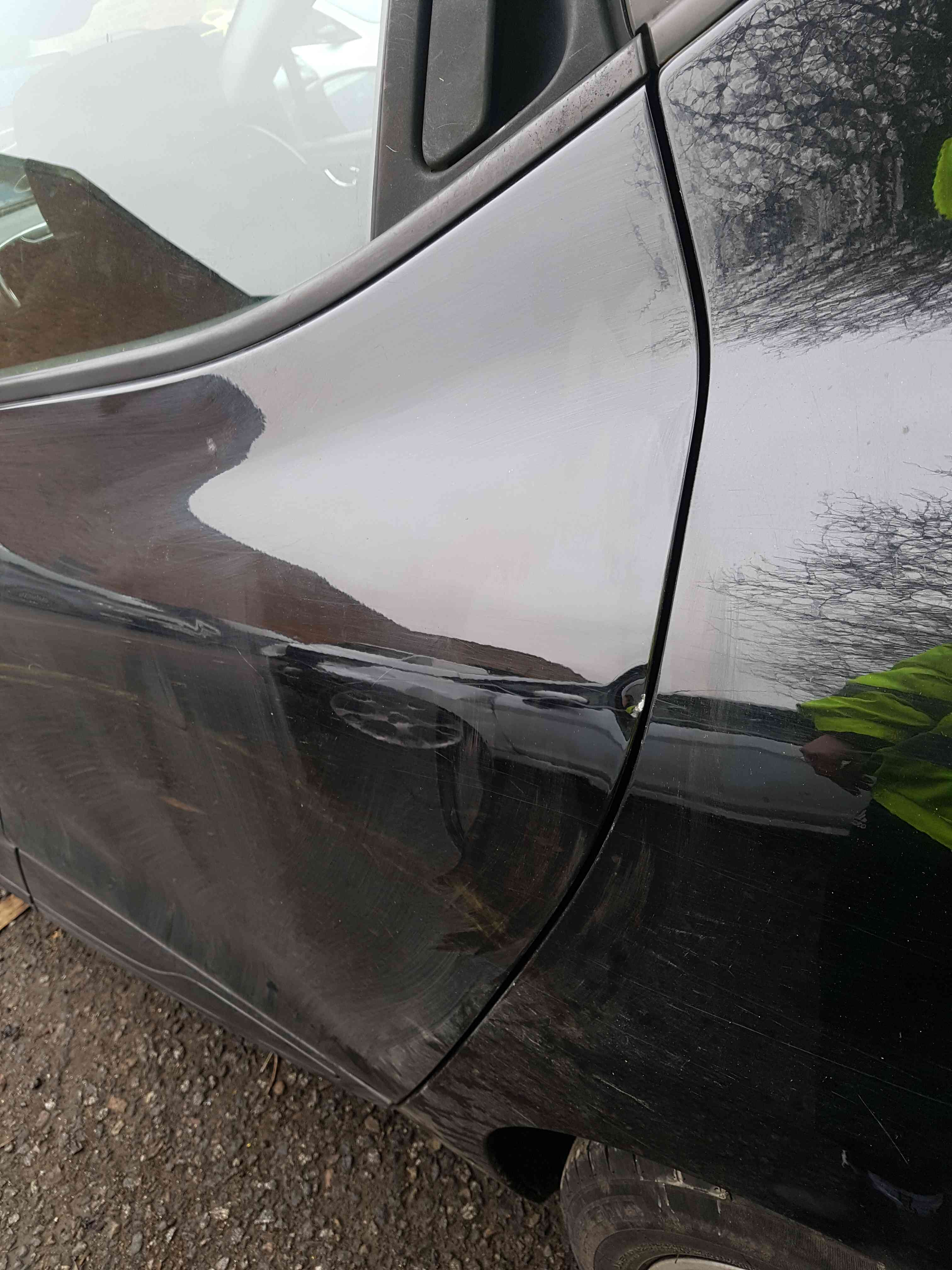 Thumb 4 Renault Clio MK4 2013-2016 Passenger NSR Rear Door Black Tegne Dent