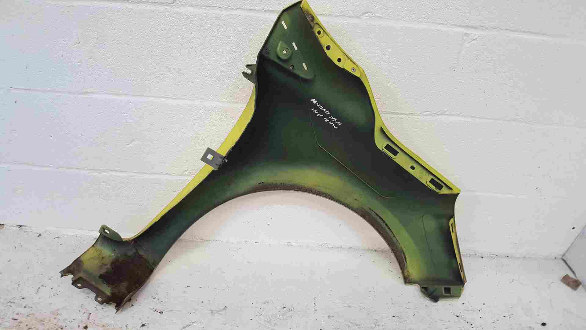 Thumb 7 Renault Clio MK4 2013-2019 Passenger Ns NSF Wing Quarter Panel Yellow Ovenw
