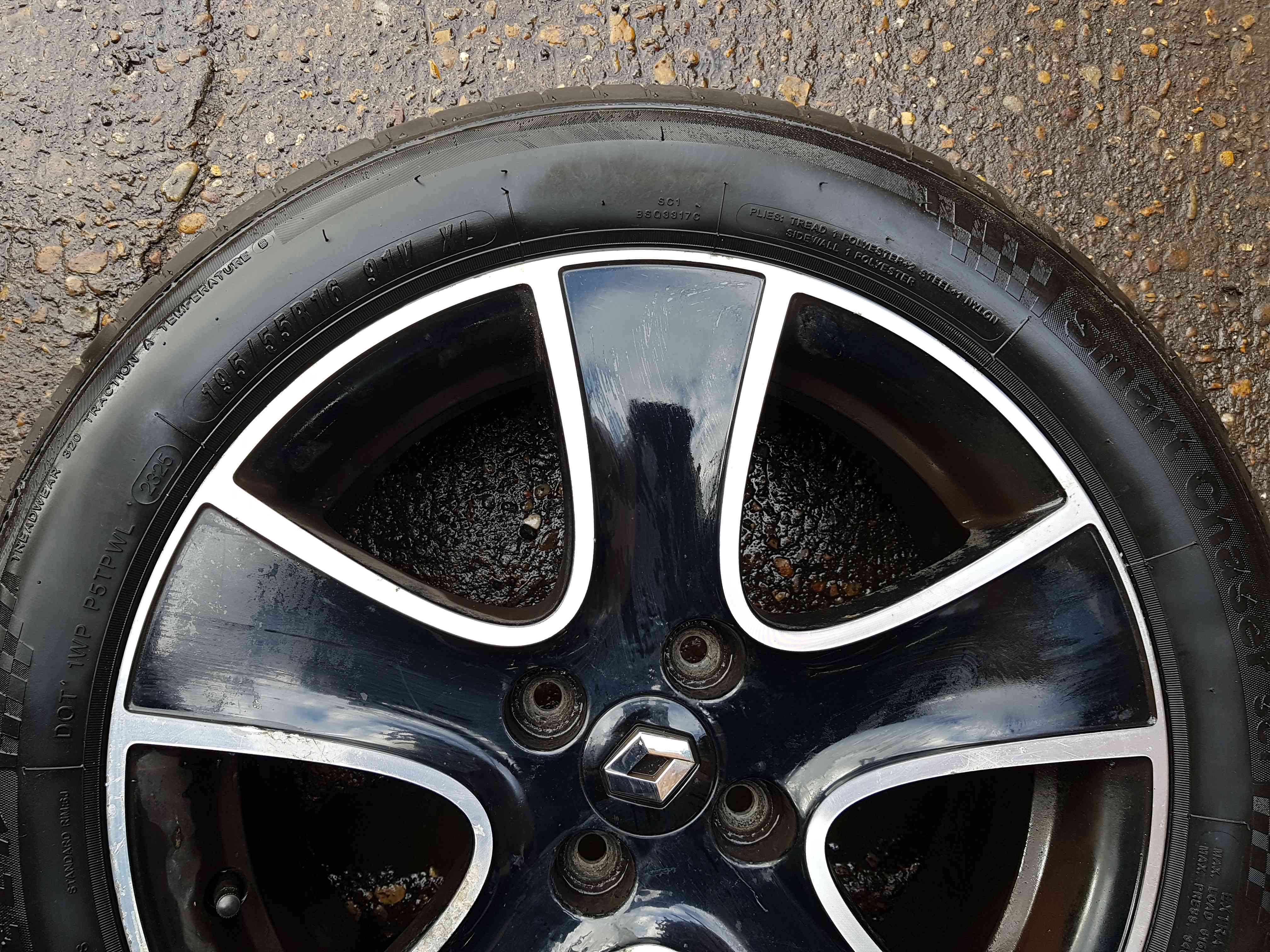 Thumb 3 Renault Clio MK4 2013-2016 Passion Alloy Wheel + Tyre 195 55 16 6Mm Tread 3/5