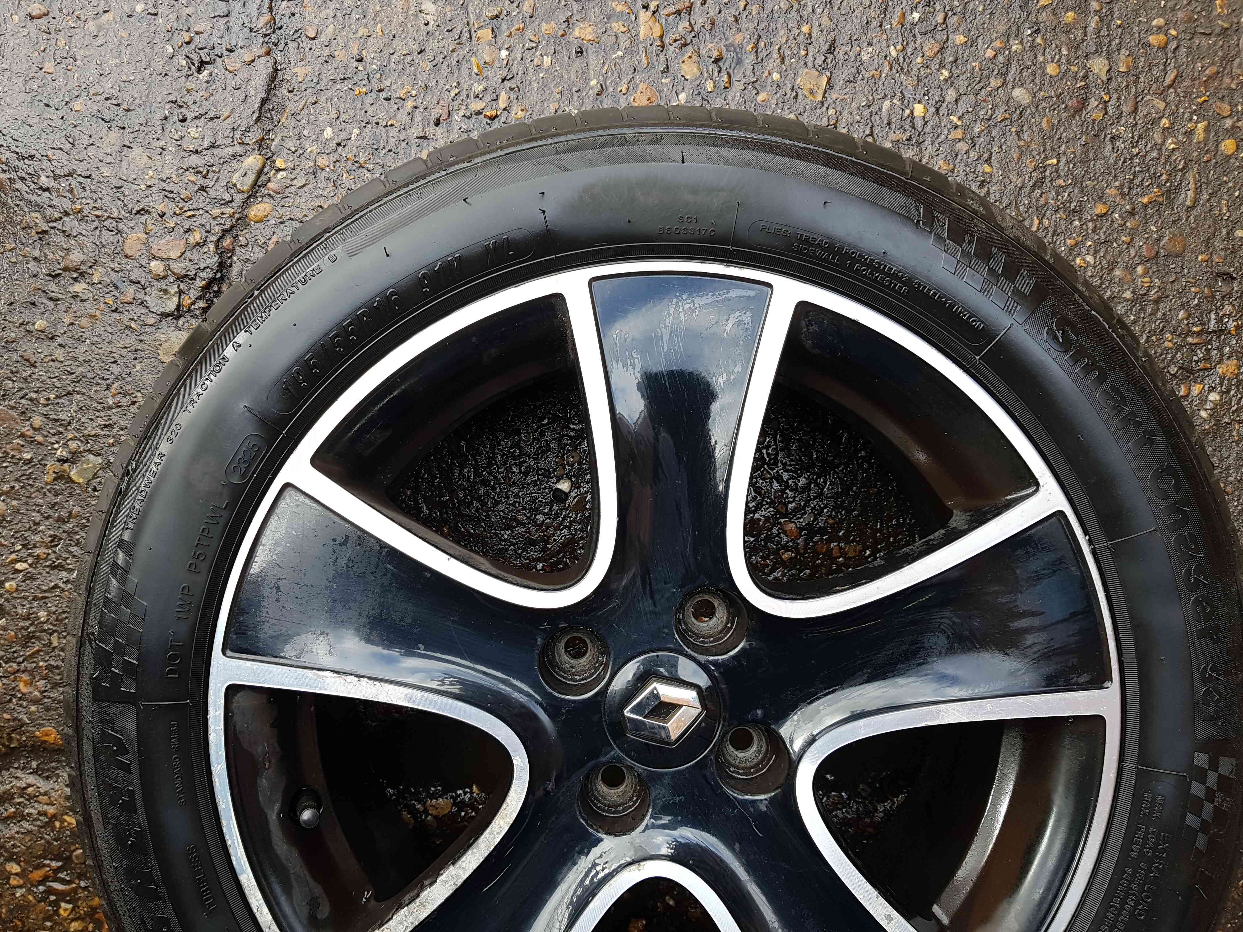 Thumb 5 Renault Clio MK4 2013-2016 Passion Alloy Wheel + Tyre 195 55 16 6Mm Tread 3/5