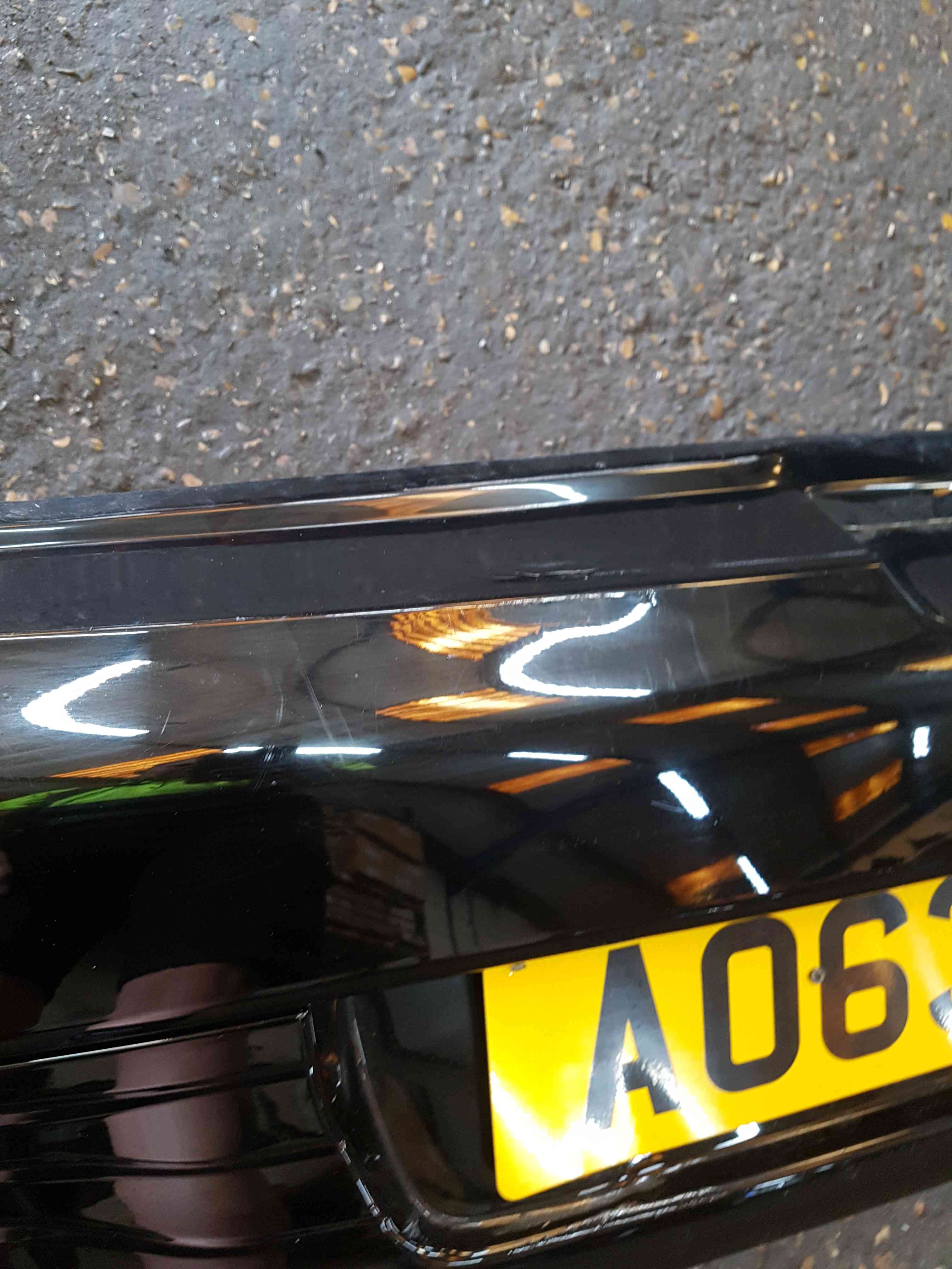 Thumb 2 Renault Clio MK4 2013-2016 Rear Bumper Black Tegne DAMAGE