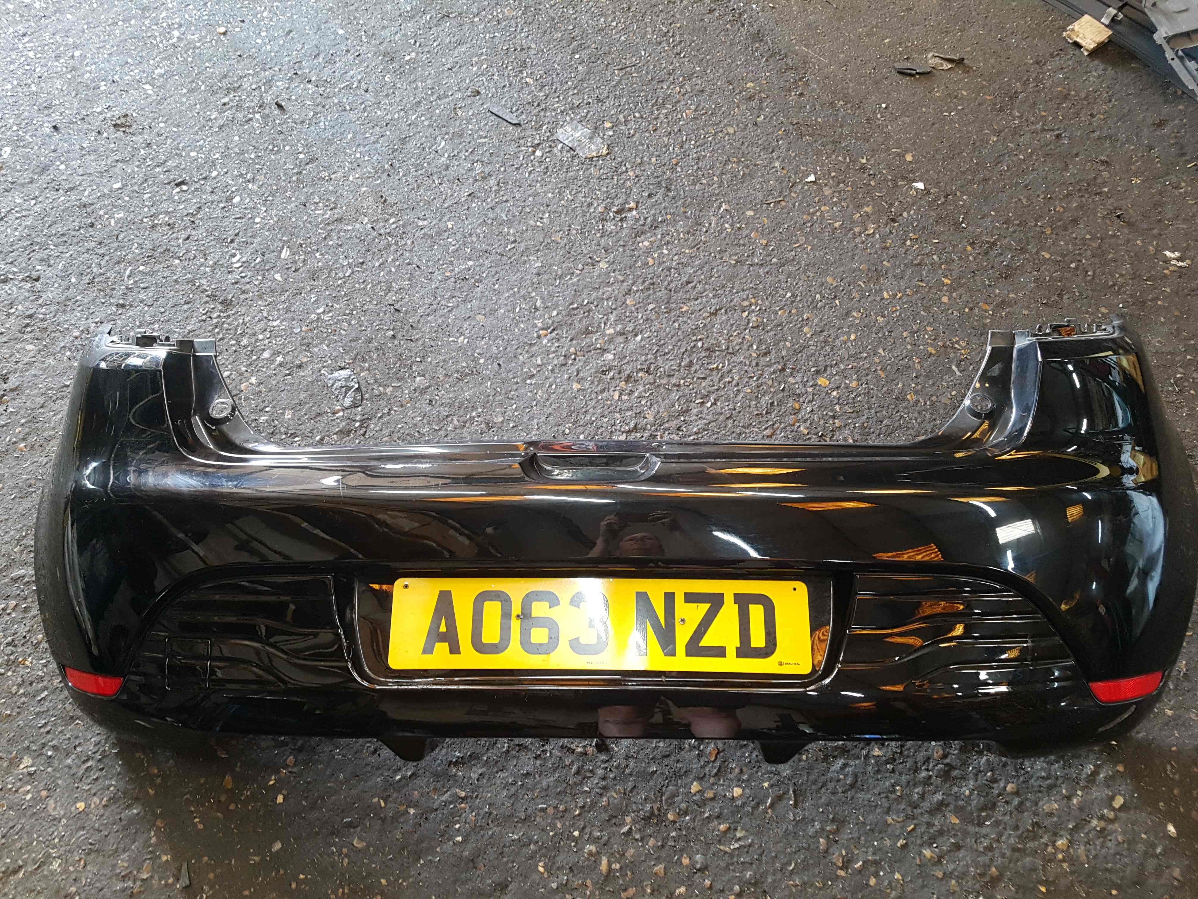 Thumb 11 Renault Clio MK4 2013-2016 Rear Bumper Black Tegne DAMAGE