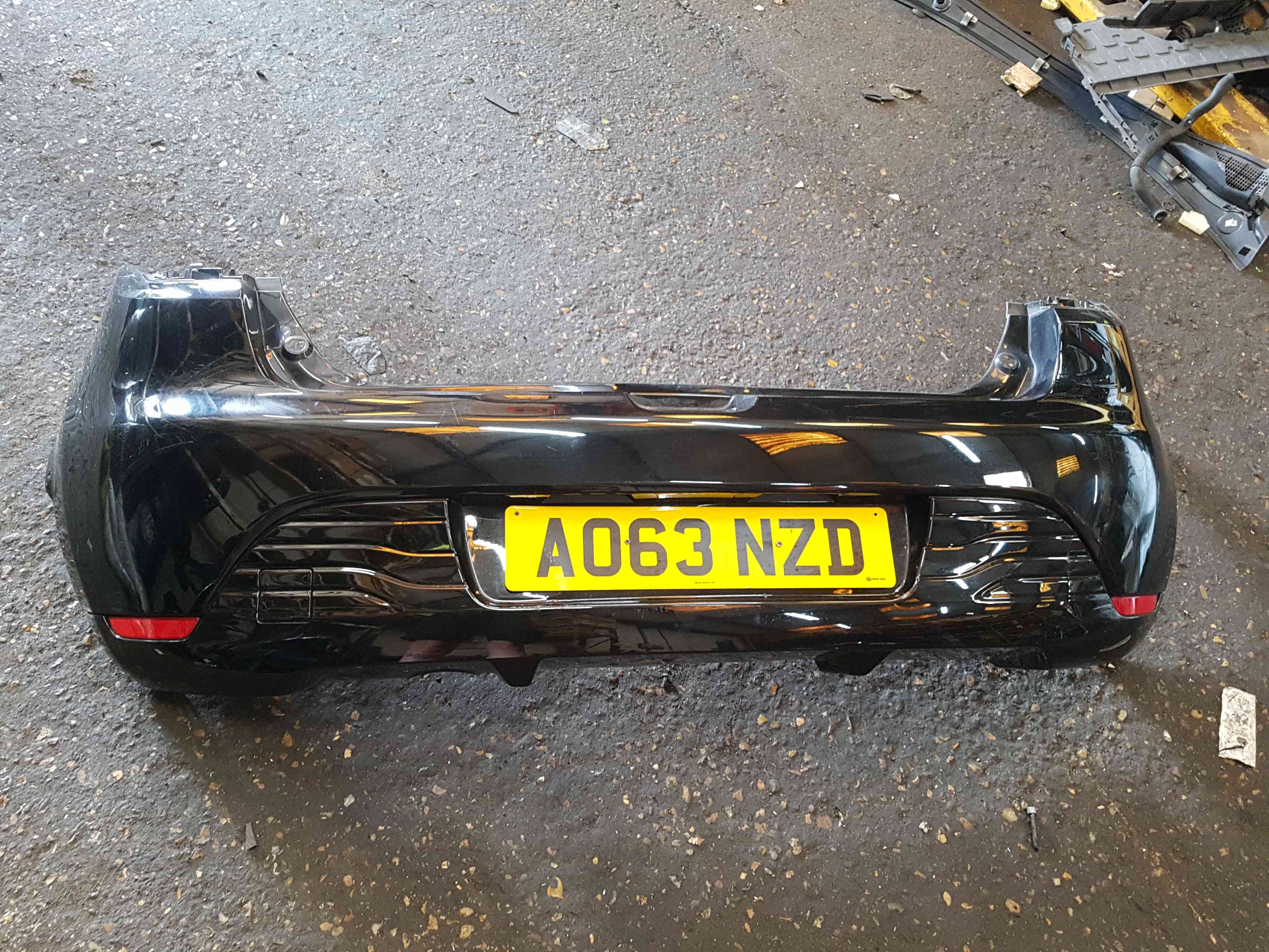 Thumb 3 Renault Clio MK4 2013-2016 Rear Bumper Black Tegne DAMAGE