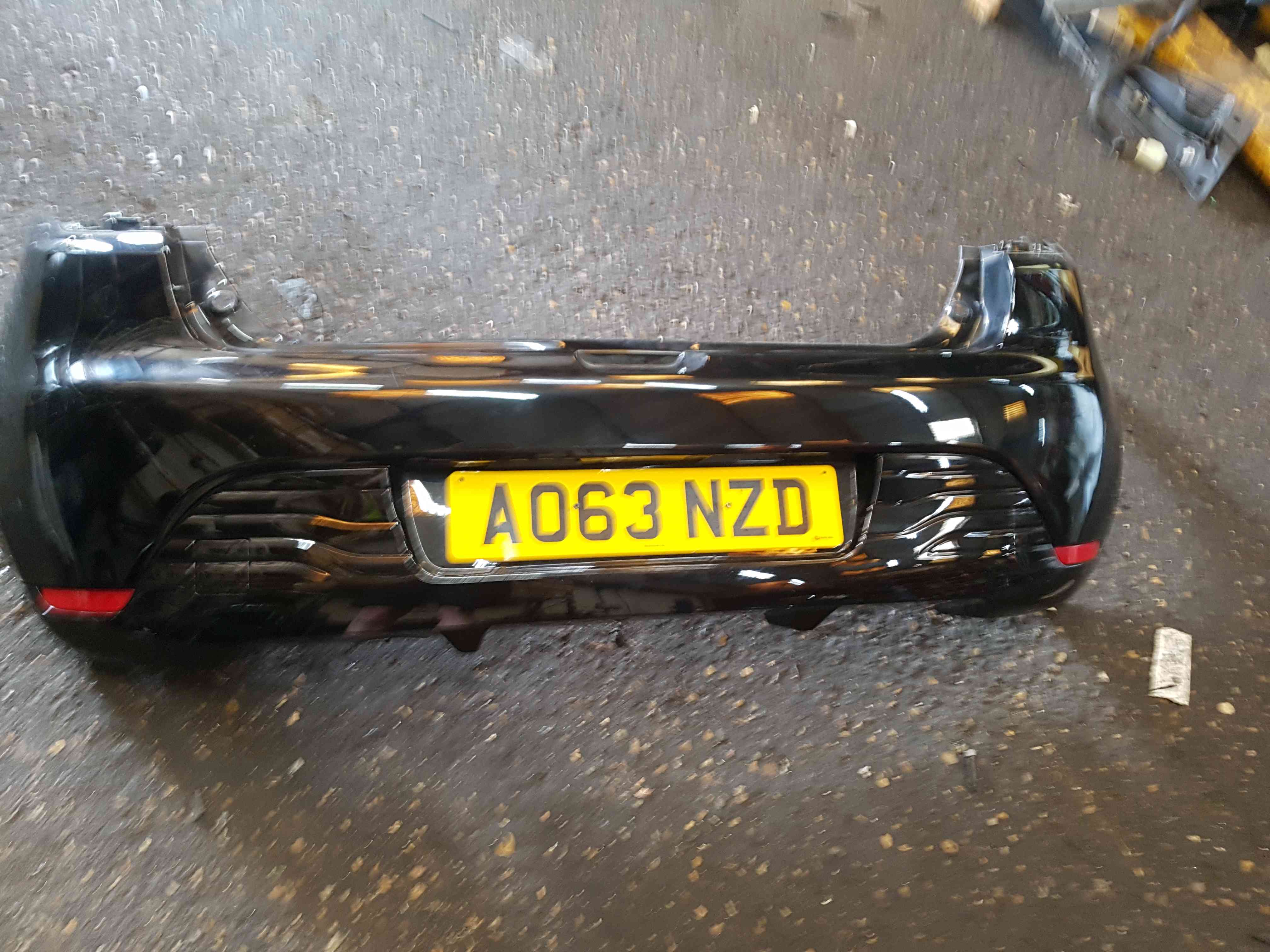 Thumb 4 Renault Clio MK4 2013-2016 Rear Bumper Black Tegne DAMAGE